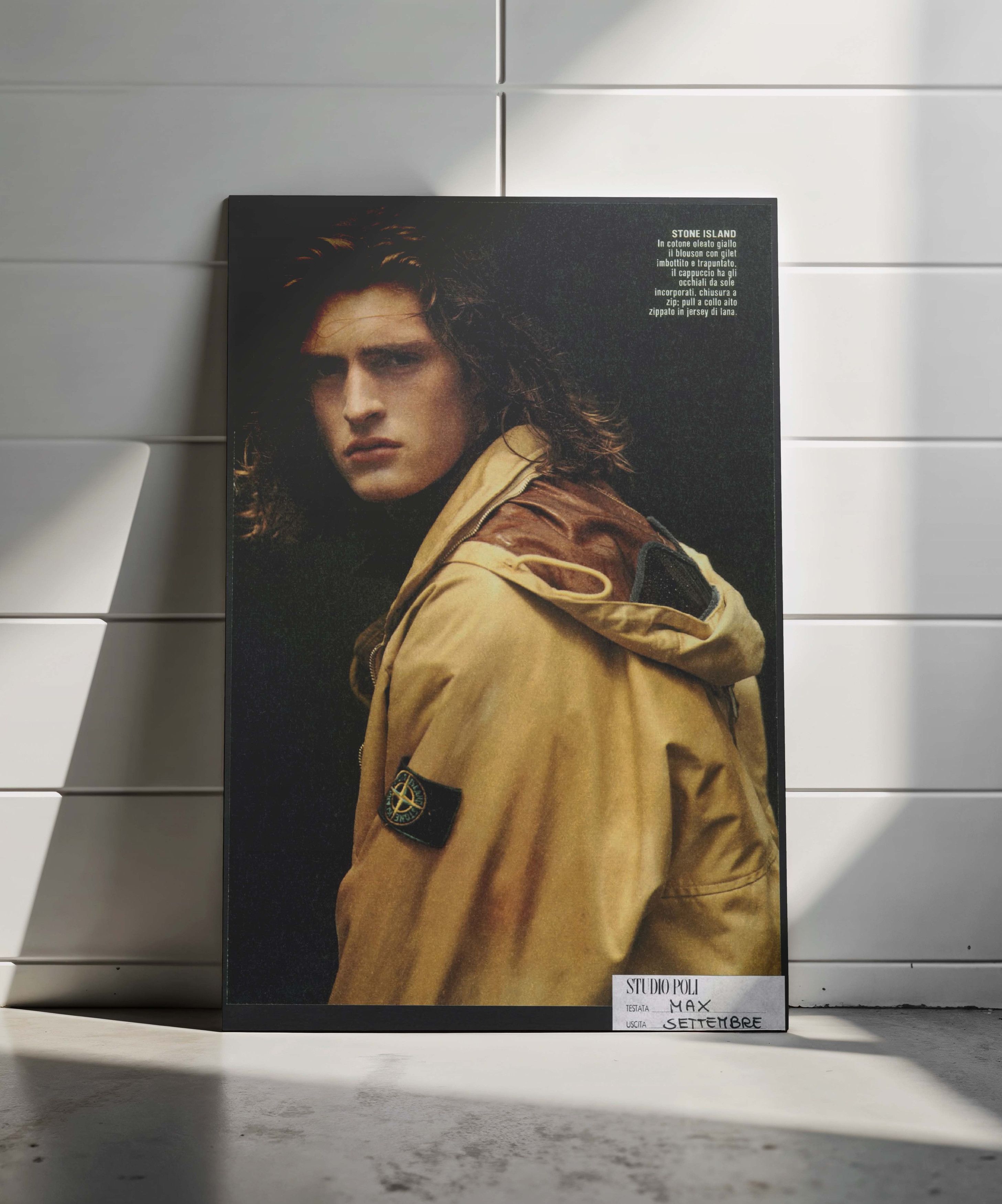 Stone Island Stone Island Marina Jacket Poster Gift Vintage Archive 90s Size ONE SIZE - 1 Thumbnail