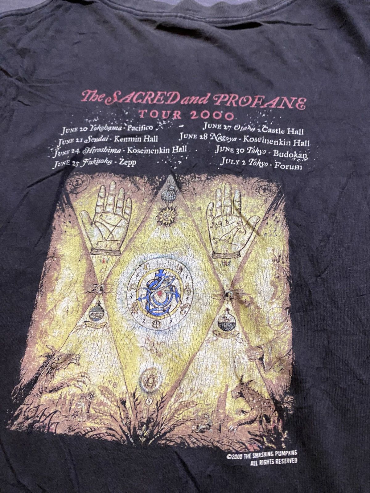 Band Tees Vintage The Smashing Pumpkins Machina Sacred & Profane 2000s Size US M / EU 48-50 / 2 - 3 Thumbnail