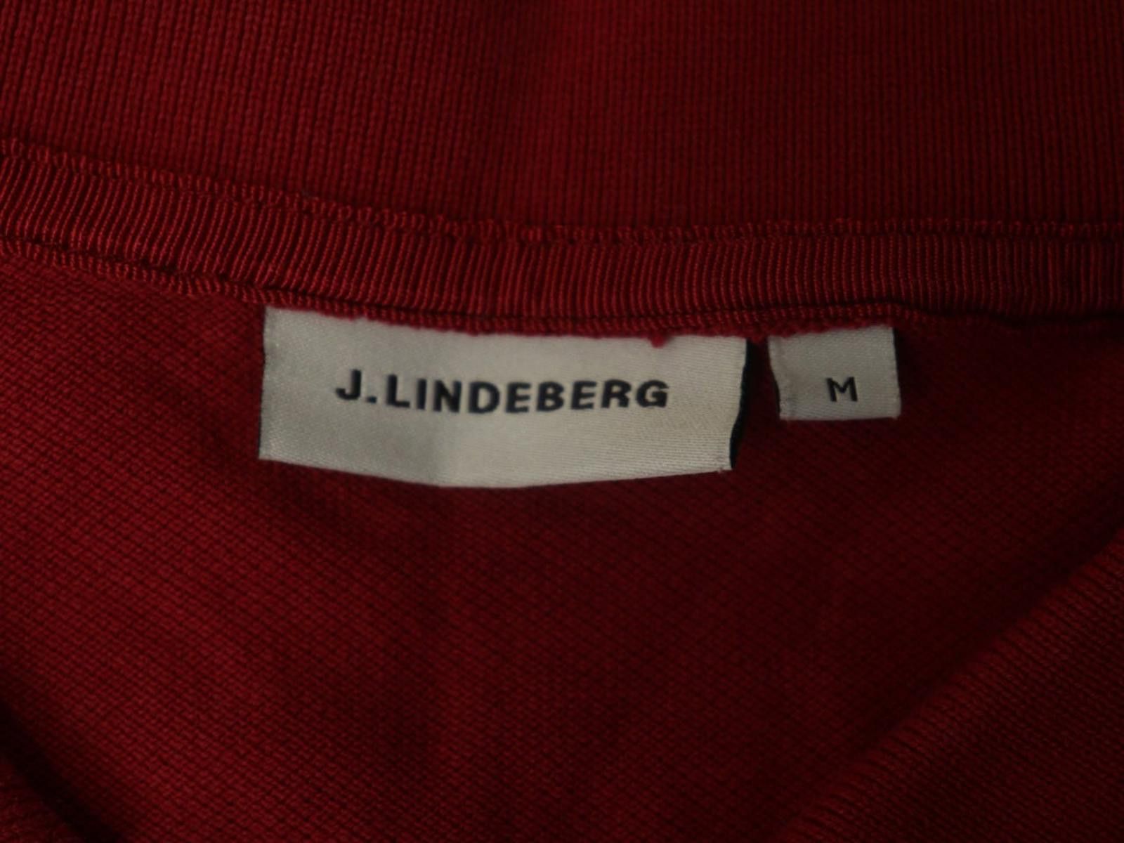 J.Lindeberg J.Lindeberg Red 100% Cotton Popover Polo Shirt Size M Size US M / EU 48-50 / 2 - 9 Thumbnail