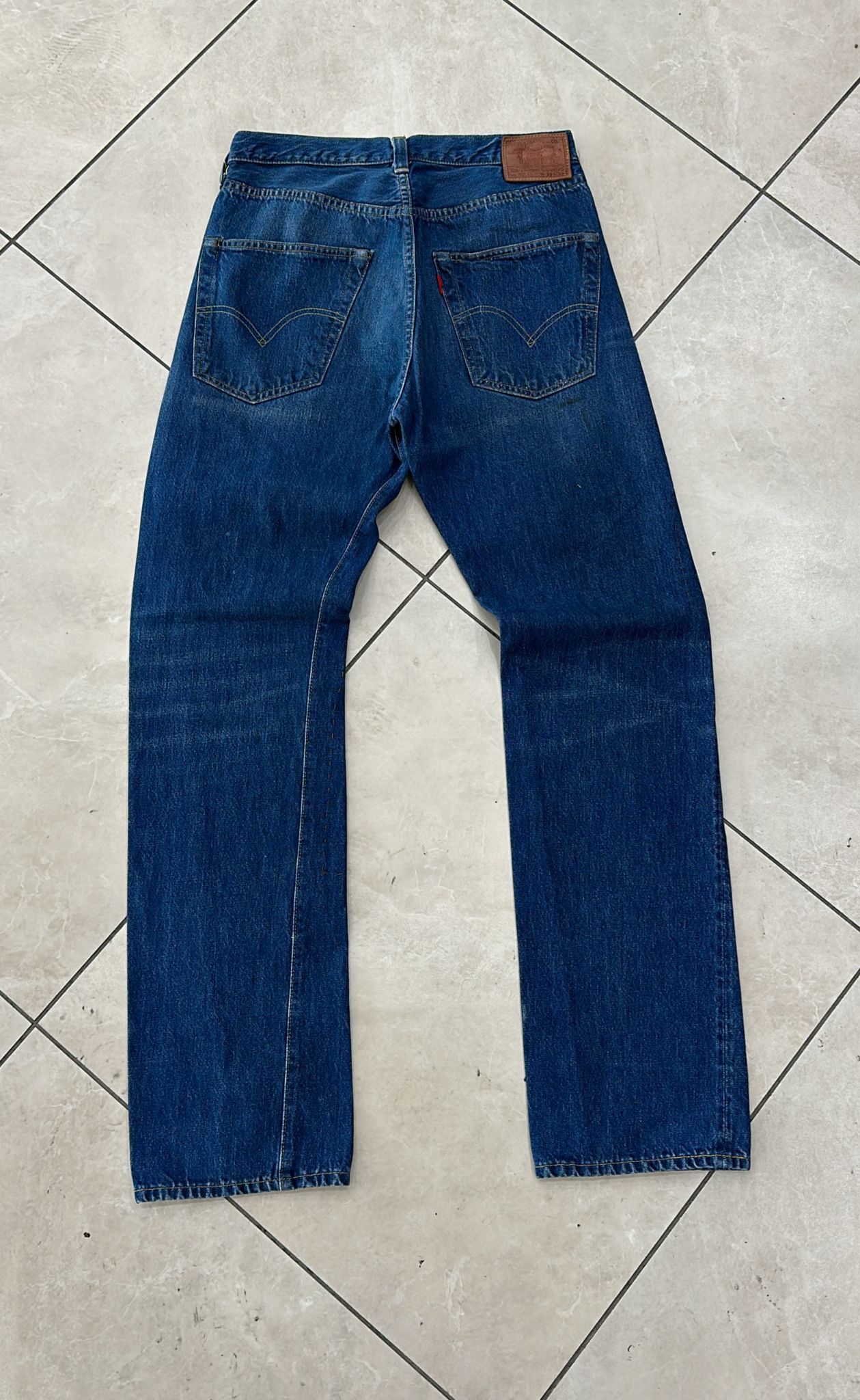 Levi's Vintage Clothing LVC Levi's Vintage Clothing 1947 501XX BigE Selvedge Jeans Size US 30 / EU 46 - 2 Thumbnail