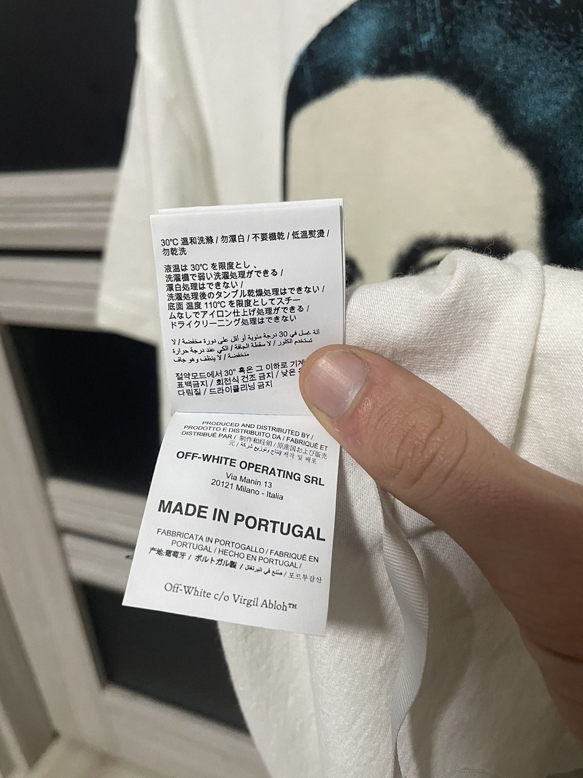 Off-White Off-White Mona Lisa Pivot Oversized Shirt Size US M / EU 48-50 / 2 - 22 Thumbnail