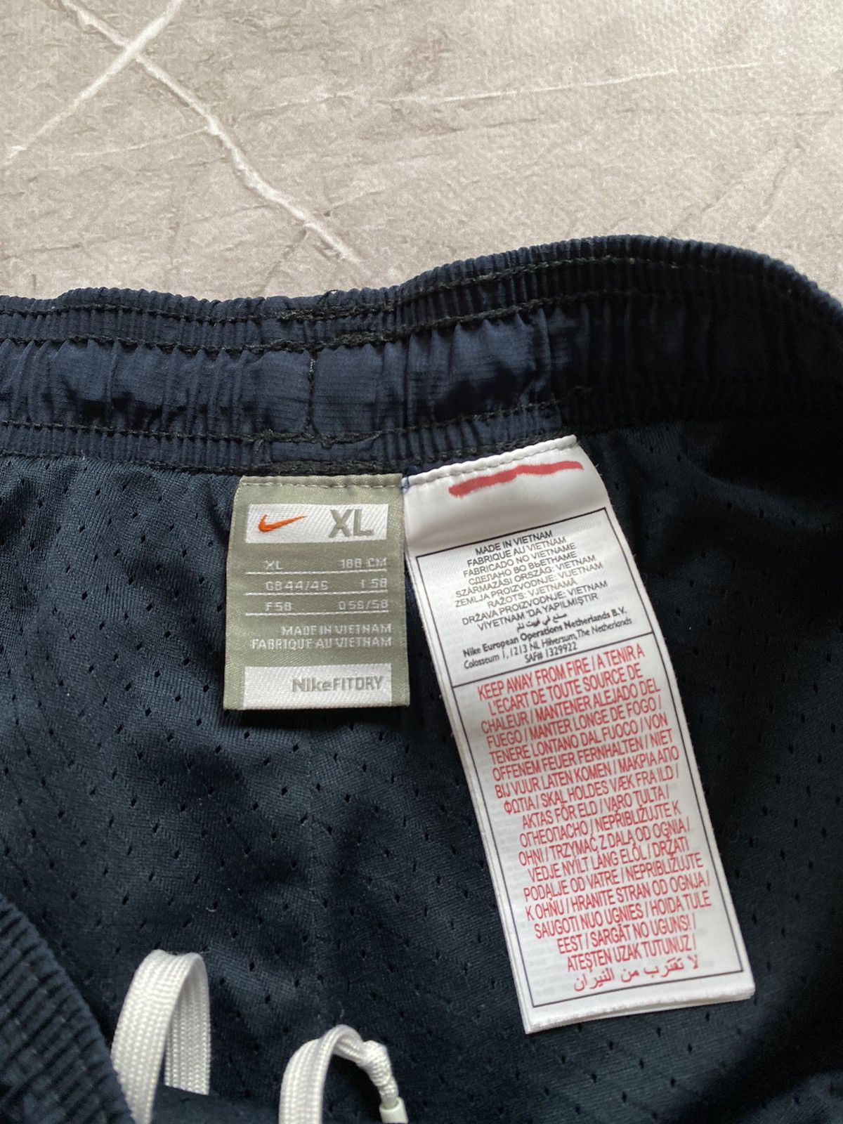 Nike Vintage Y2K Nike Baggy Drill Swoosh Blue 90s Pants Size US 34 / EU 50 - 8 Thumbnail