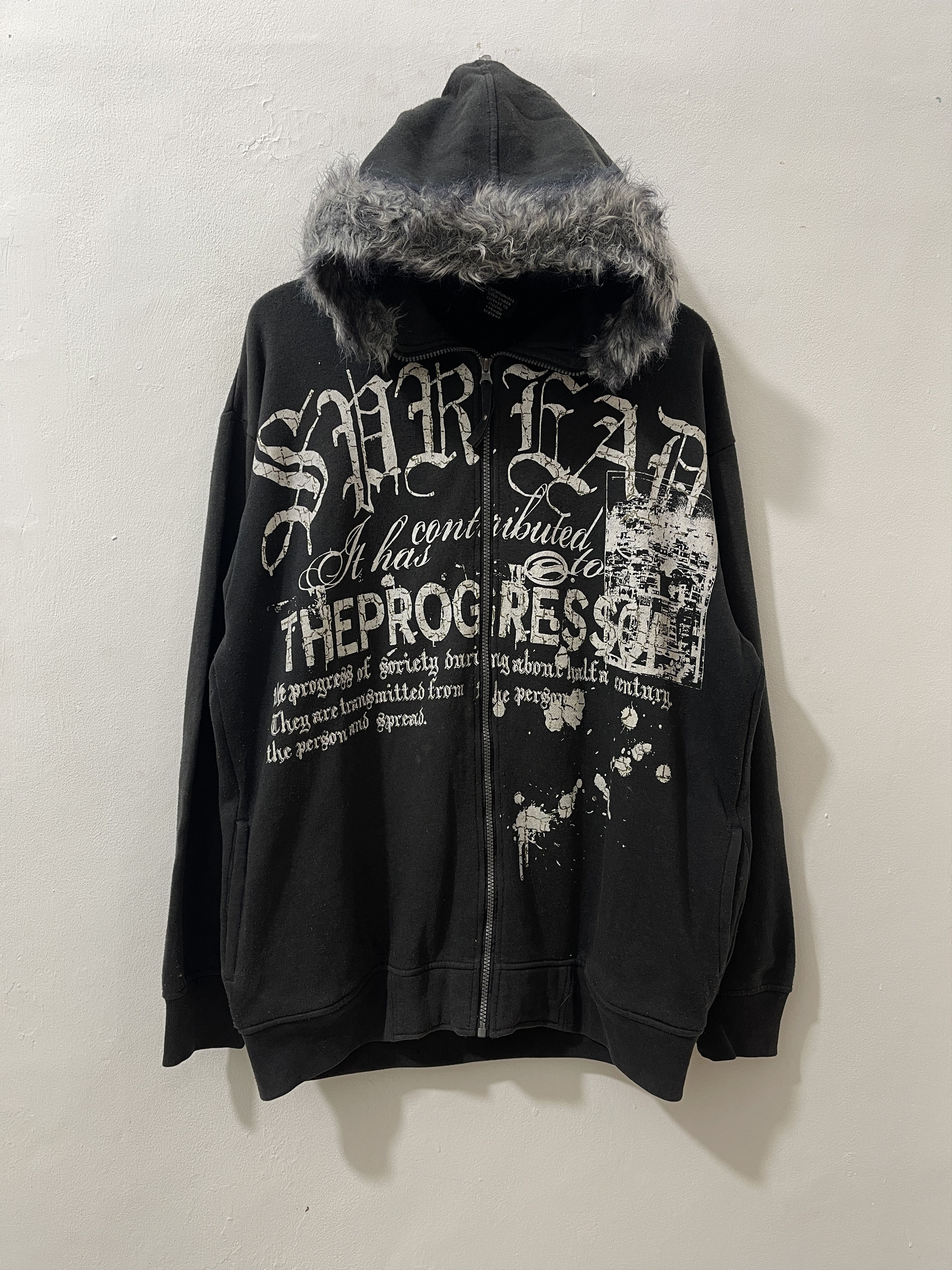If Six Was Nine × Japanese Brand fur jacket spinash japan vkei