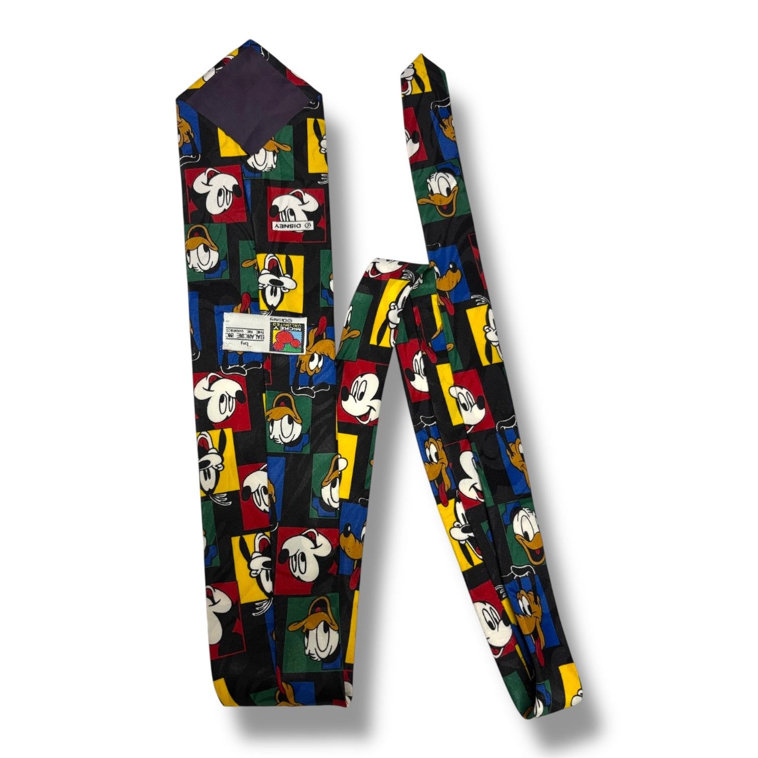 Disney Vintage Disney Mickey Mouse Tie Goofy Donald Pluto Size ONE SIZE - 3 Thumbnail