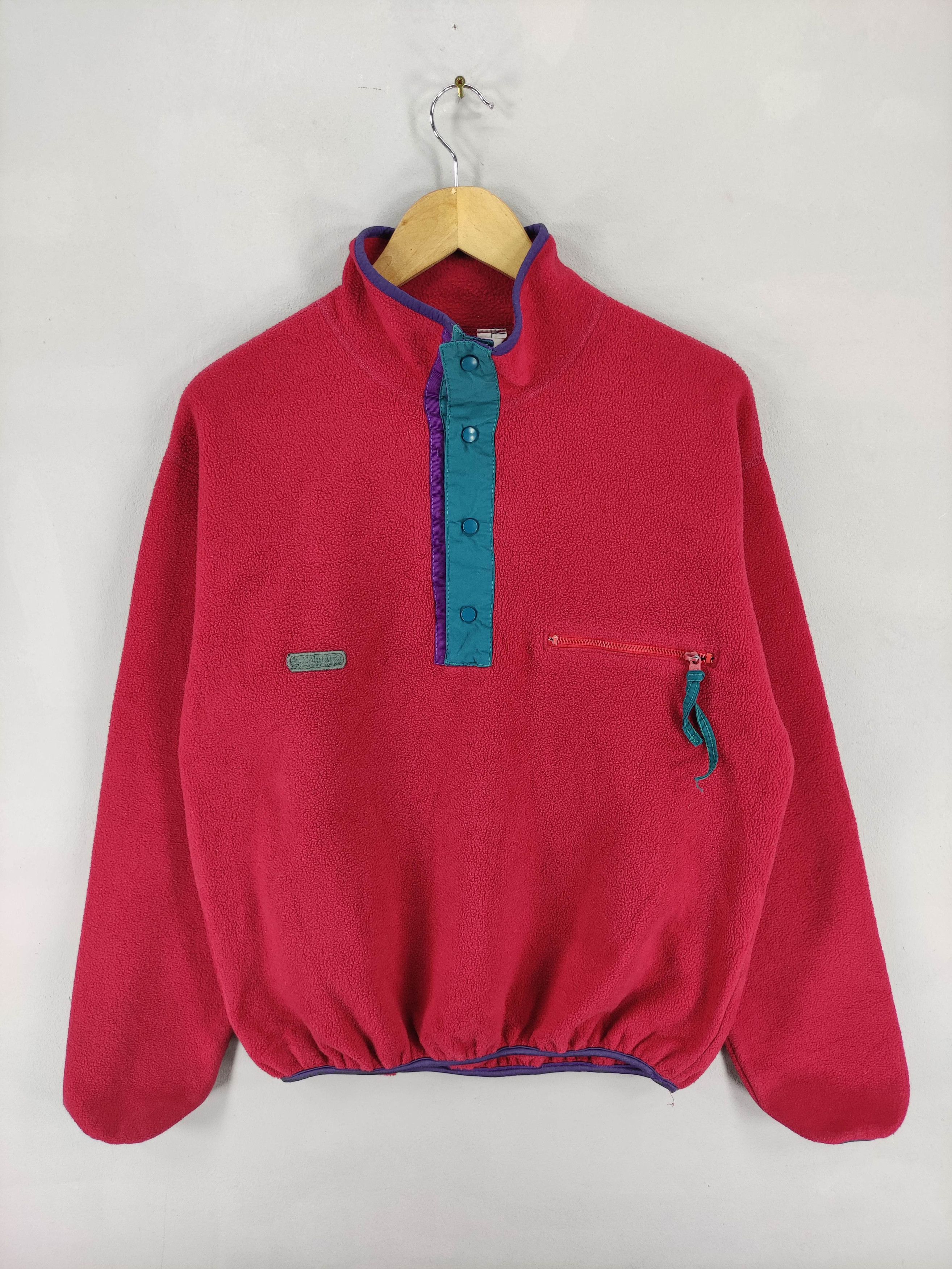 Columbia Vintage Columbia Fleece Sweater T-Snap Button Size US M / EU 48-50 / 2 - 1 Thumbnail