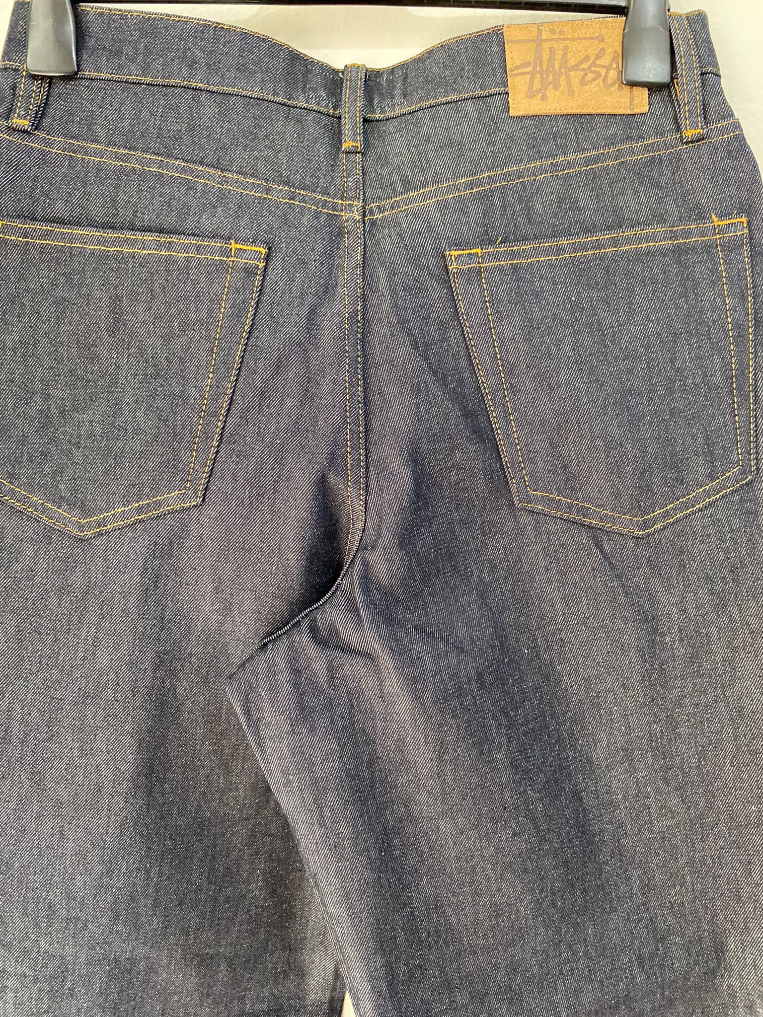 Stussy New Classic Denim Jean Rinsed Indigo Size US 30 / EU 46 - 6 Thumbnail