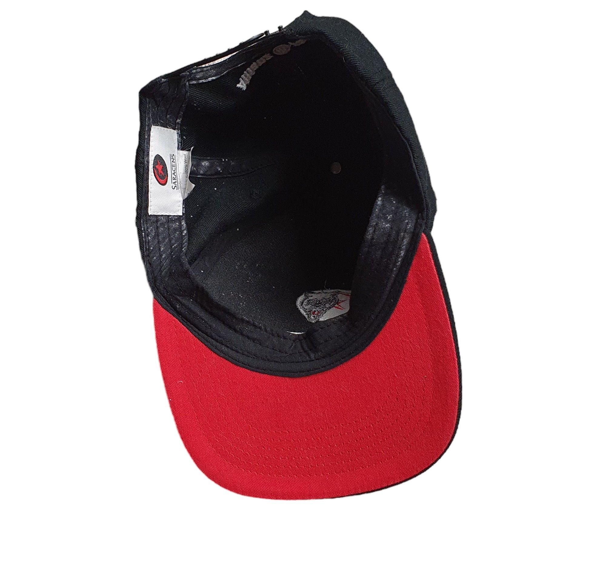 Vintage Saracens Wolf Pack Allianz Park Rugby Cap Size ONE SIZE - 4 Thumbnail