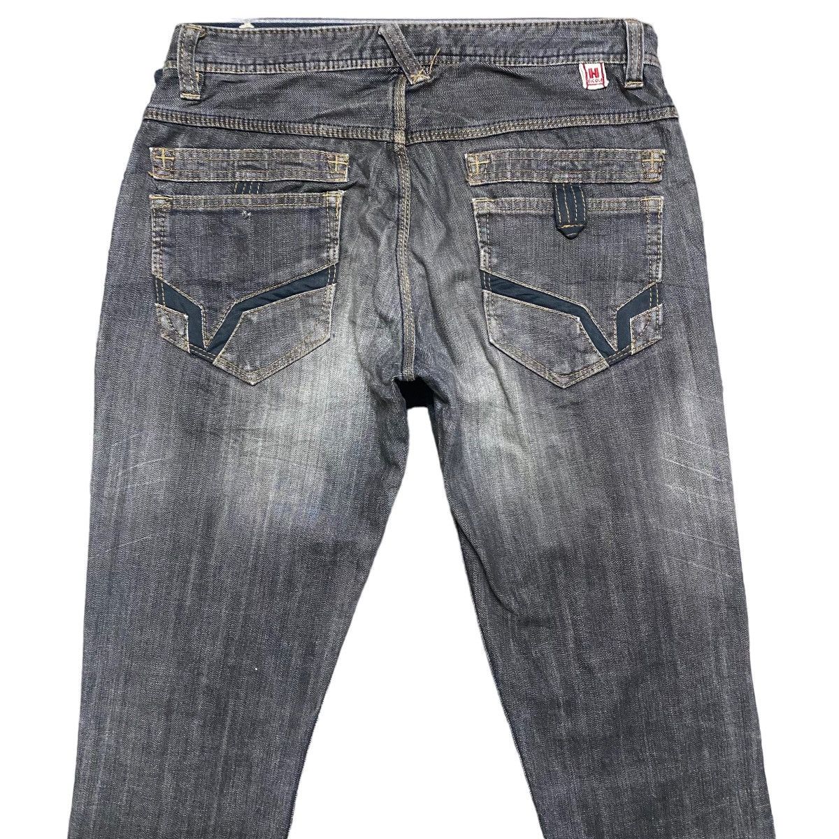 Japanese Brand HIDEAWAYS NICOLE Denim Flare Jeans Size US 31 - 9 Thumbnail