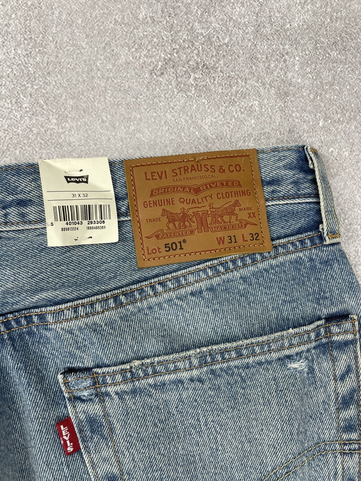 Levi's × Levi's Made & Crafted Levi’s Distressed Faded Denim Jeans 31x32 Size US 31 - 11 Thumbnail