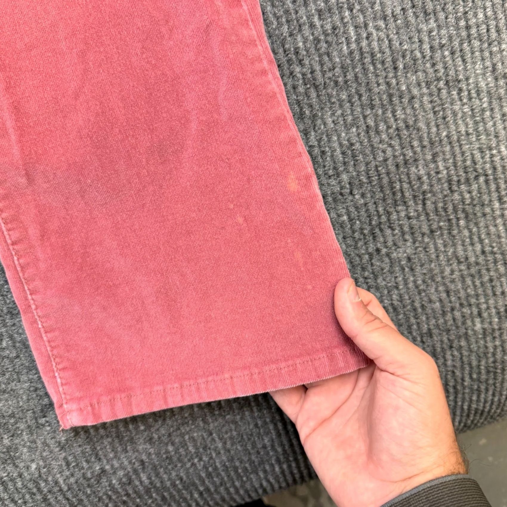 Ralph Lauren VTG Ralph Lauren Polo Jeans Co Corduroy Pants Womens 4 Rose Pink Bootcut Y2K Size 27" / US 4 / IT 40 - 4 Thumbnail