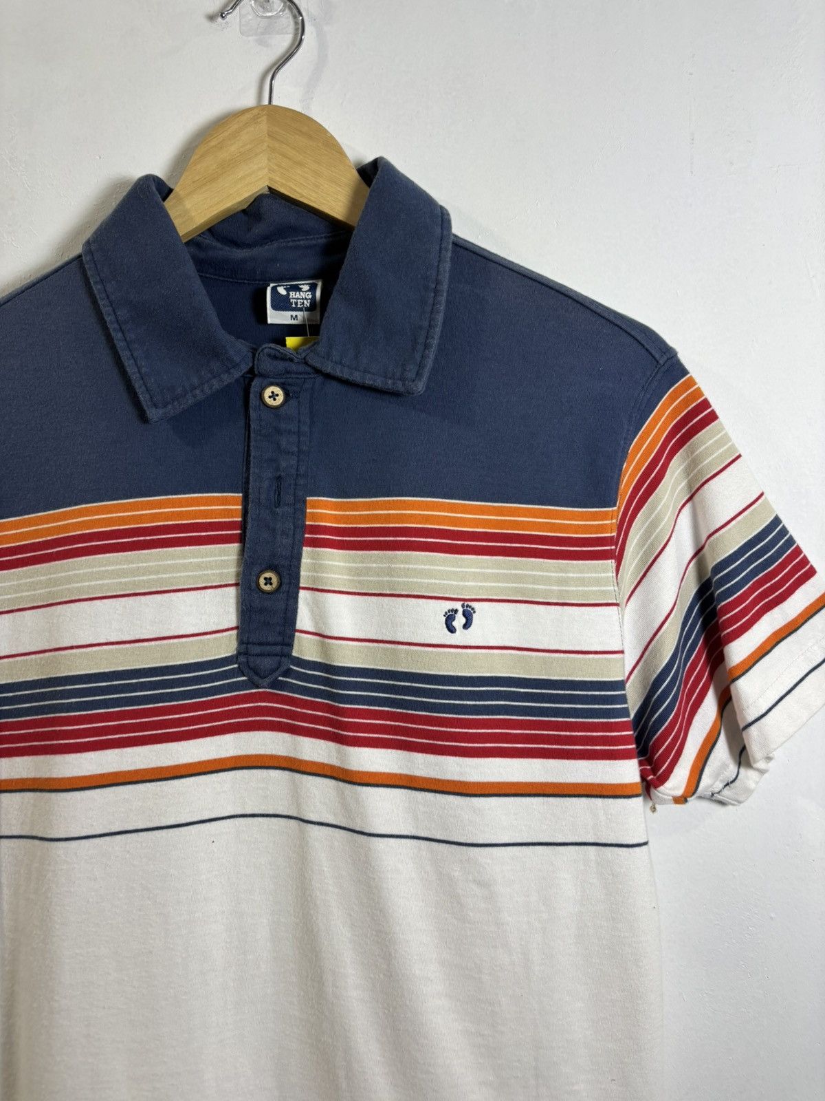 Hang Ten × Vintage Vintage 90’s Hang Ten Polo Shirt Size US M / EU 48-50 / 2 - 3 Thumbnail