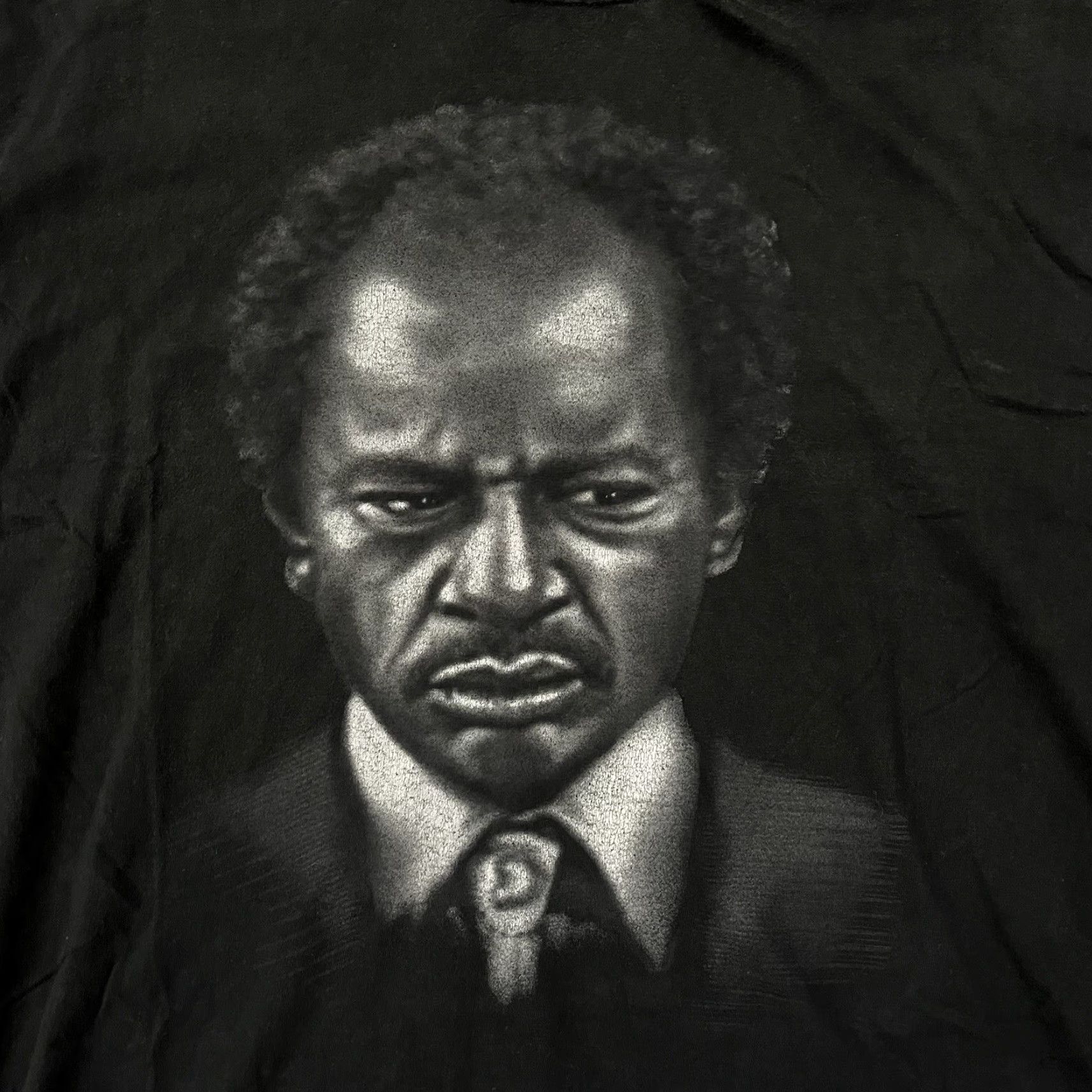 Vintage Vintage American Classics Vtg George Jefferson Black T-Shirt Mens 2XL All In The Family Jeffersons TV 90s Size US XXL / EU 58 / 5 - 2 Thumbnail