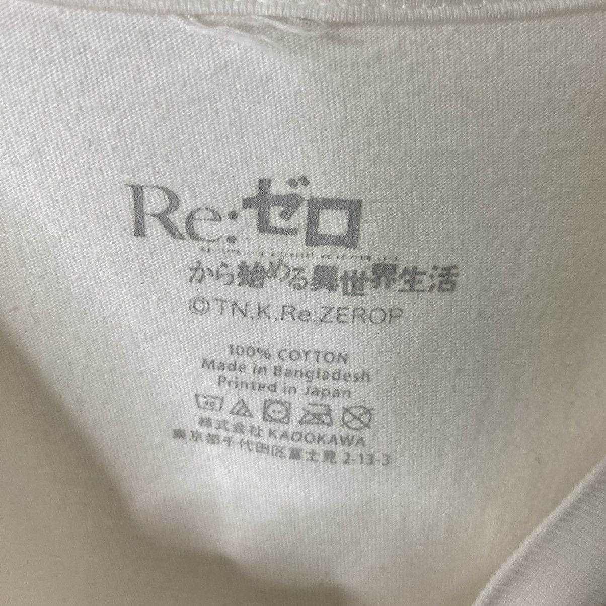 Anime Y2K Anime Re:Zero Ram Rem Sexy Graphic T Shirt Size US L / EU 52-54 / 3 - 3 Thumbnail