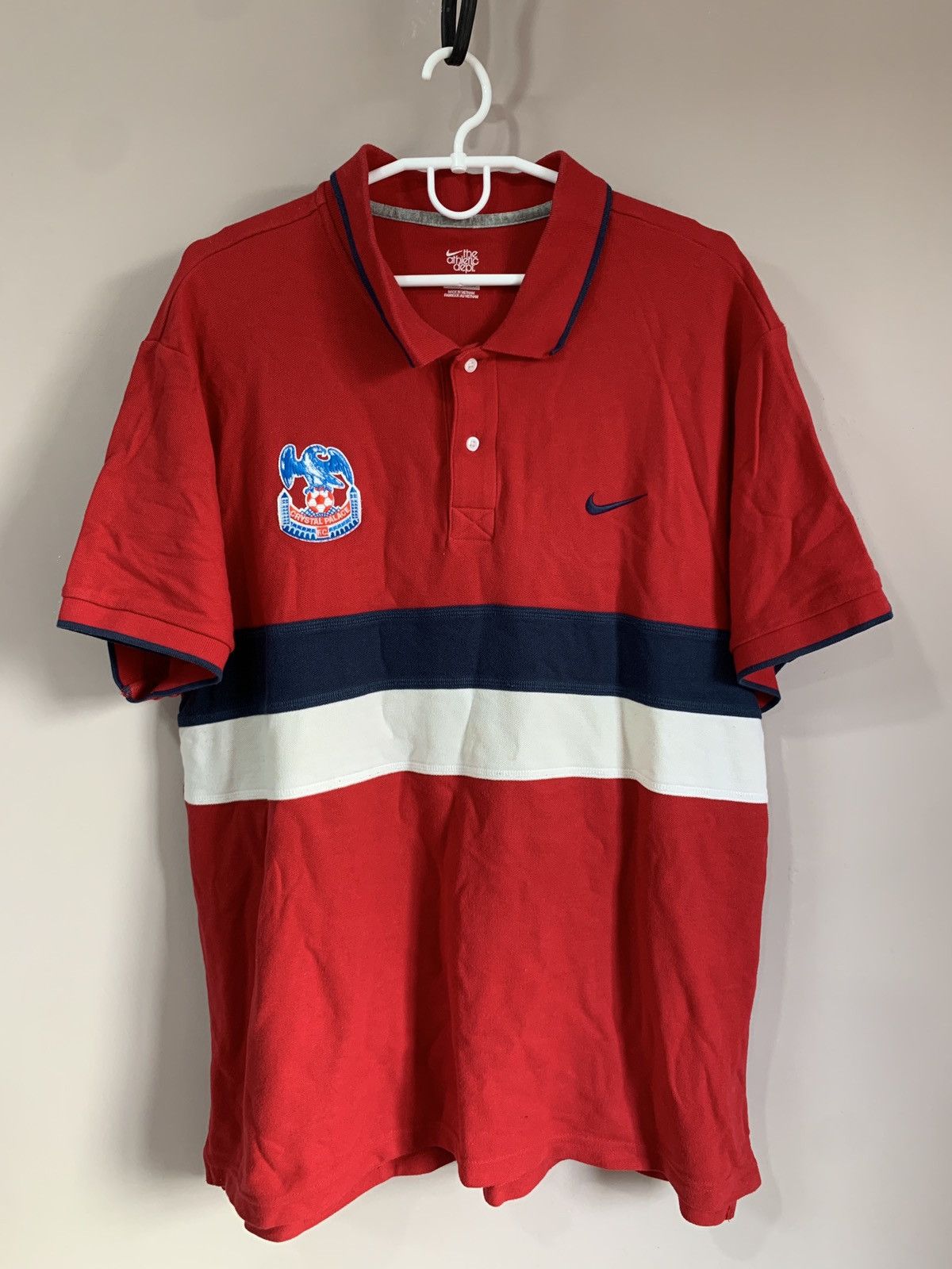 Nike Crystal Palace Polo Football Shirt Nike Soccer Jersey Sz XXL Size US XXL / EU 58 / 5 - 1 Thumbnail