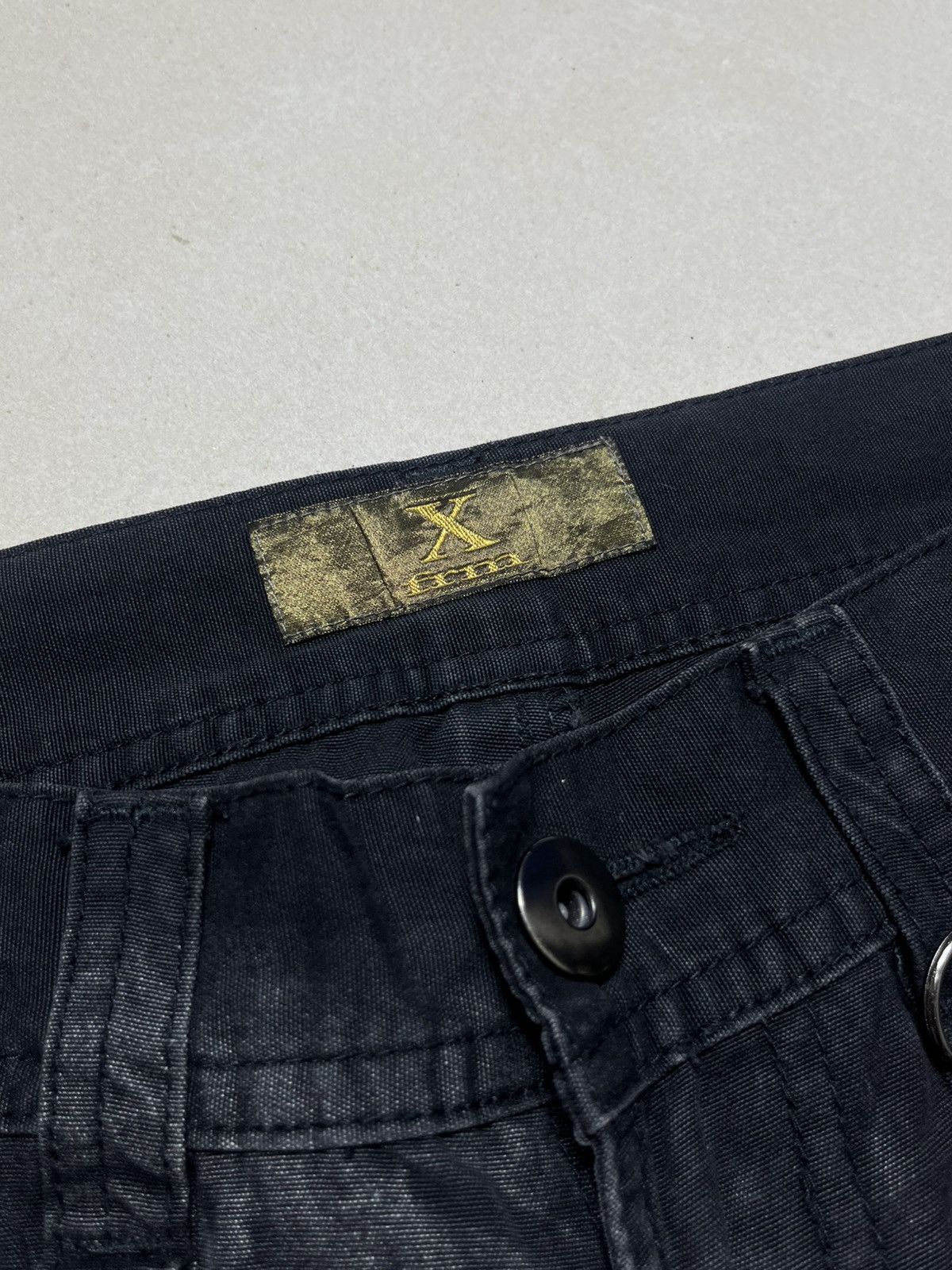 Le Grande Bleu (L.G.B.) 💸ACCEPT BINDING💸 Xrfm bleach bondage denim pant Size US 30 / EU 46 - 8 Thumbnail
