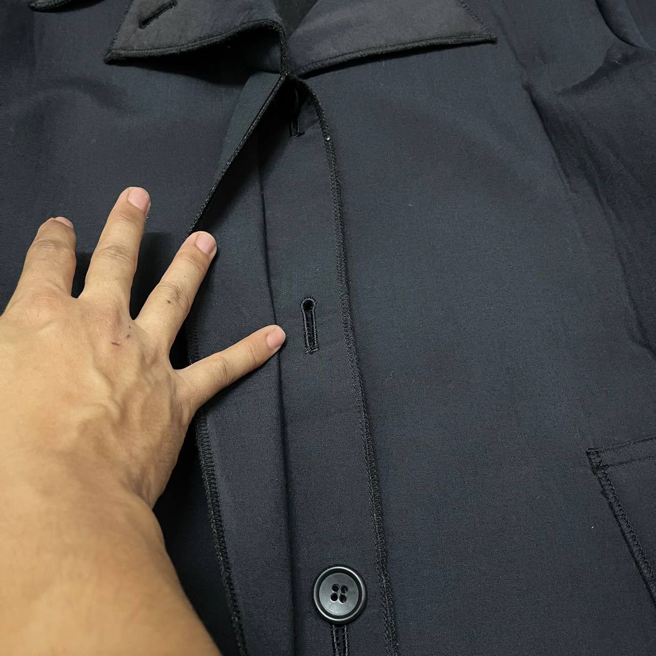 Yohji Yamamoto Vintage Yohji Yamamoto WXYZ Work Shop Coat Size US S / EU 44-46 / 1 - 8 Thumbnail