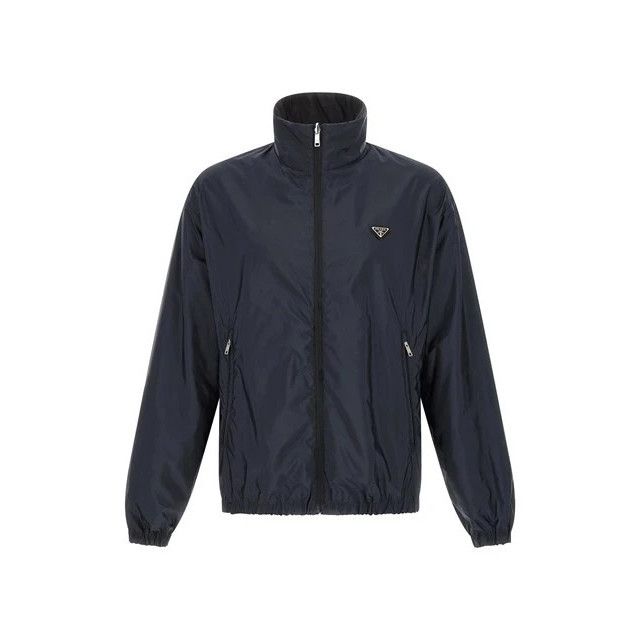 Prada PRADA Black/Blue Re-Nylon Reversible Jacket New & Authentic Size US M / EU 48-50 / 2 - 3 Thumbnail