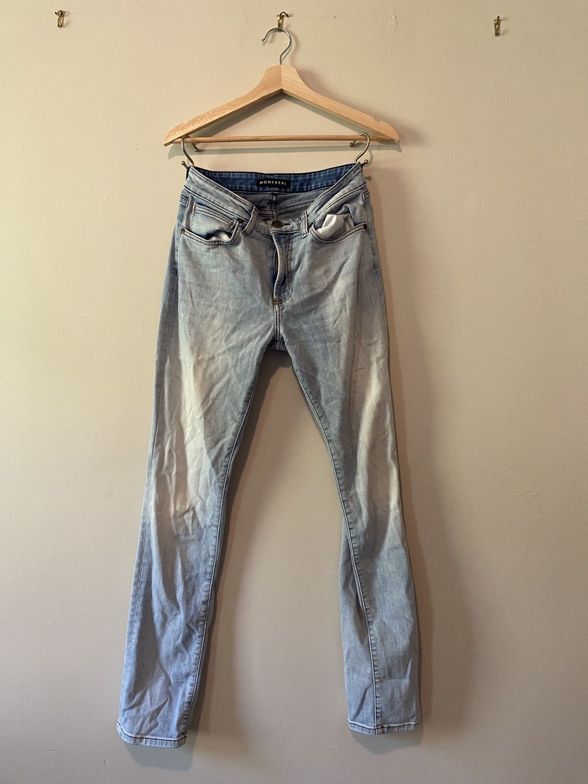 MONFRERE Monfrere Slim Fit Jeans Size US 29 - 1 Thumbnail