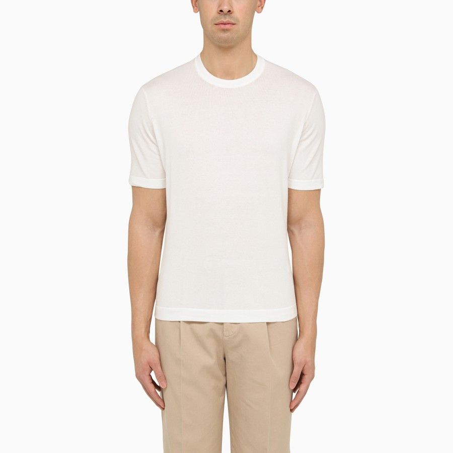 Loro Piana o1d2blof0424 T-Shirts in White Size US L / EU 52-54 / 3 - 1 Thumbnail