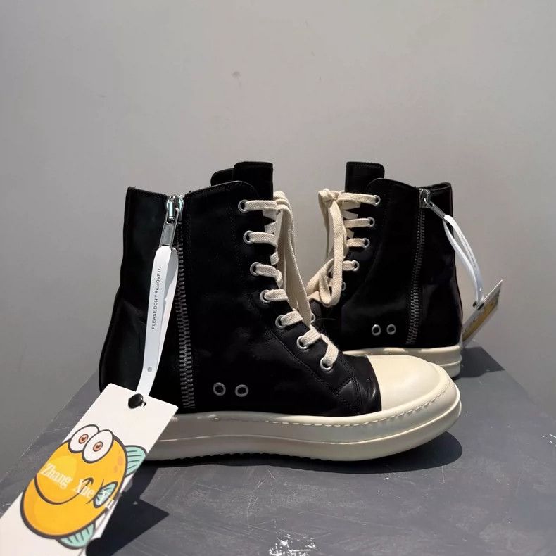 Rick Owens rick owens Large Converse board shoes made of cowhide shoes Size US 6 / IT 36 - 3 Thumbnail