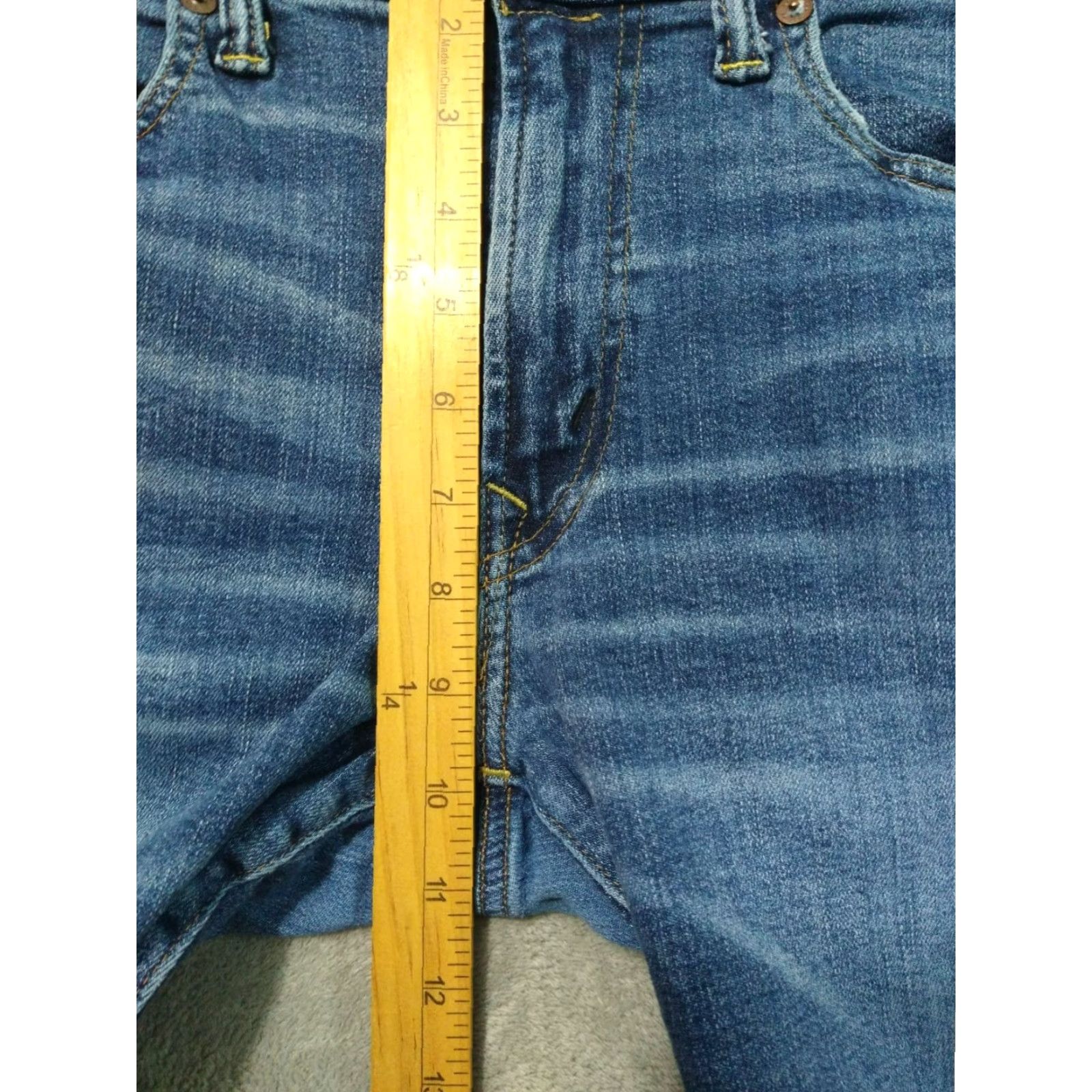 American Eagle Outfitters American Eagle Outfitters Jeans Mens 31x30 Blue Denim Next Level Airflex Slim Distressed Size US 31 - 4 Thumbnail