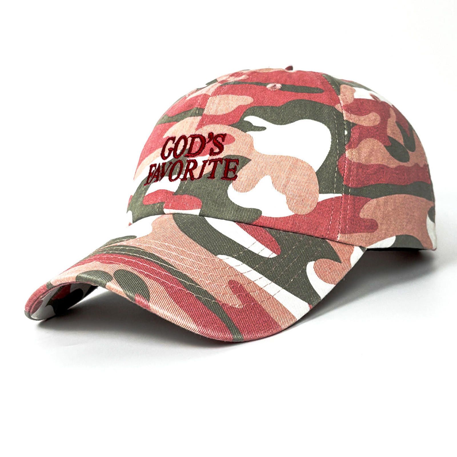 Other 'GOD'S' Script Embroidered Camo Baseball Cap Size ONE SIZE - 1 Thumbnail