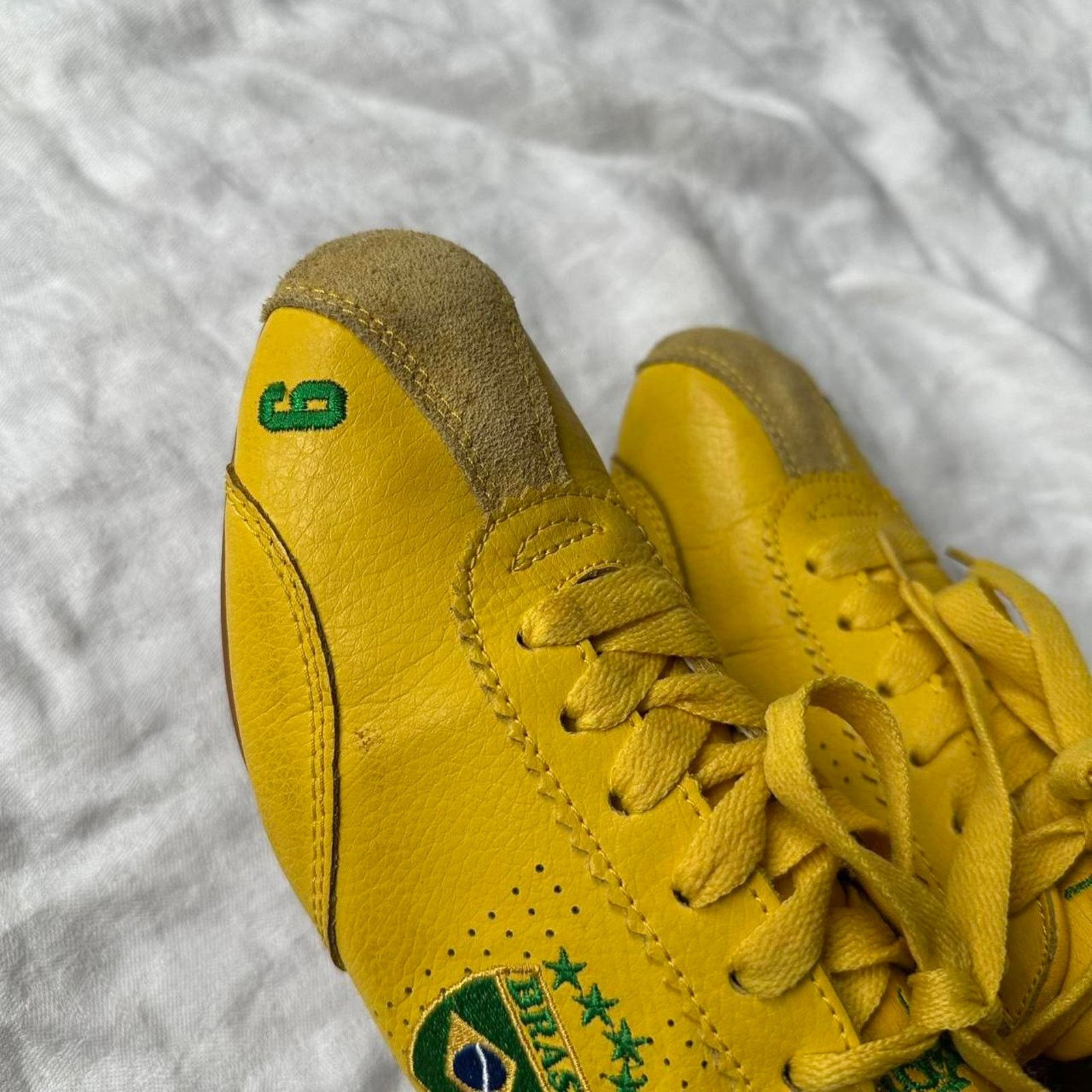 Vintage Rare Vintage Brazil Sporty Soccer Futbol Athletic Shoes Size US 8 / IT 38 - 7 Thumbnail