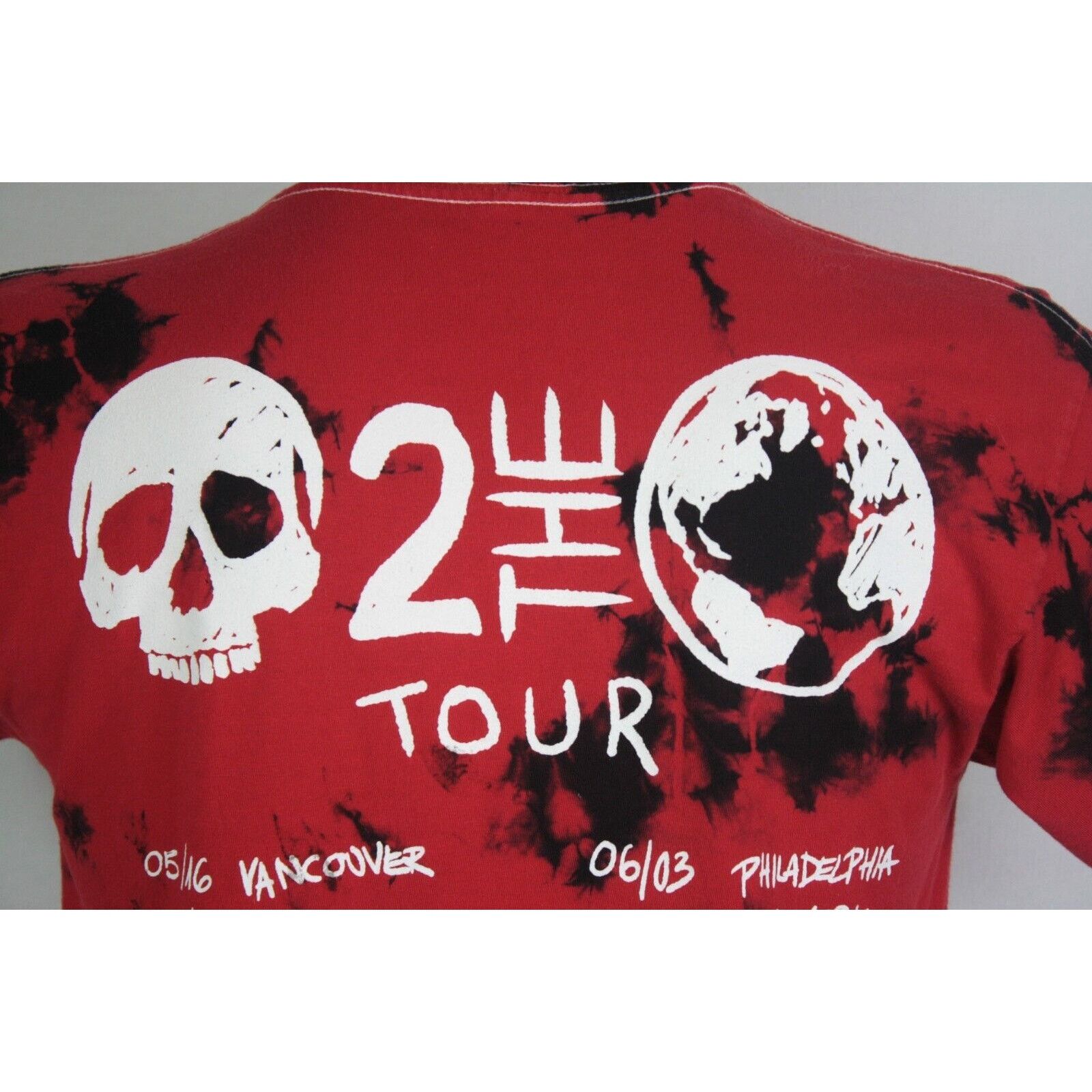 Band Tees × Rap Tees Blackbear Dead 2 The World Tour Tee Mens M Red Concert Shirt Size US M / EU 48-50 / 2 - 4 Thumbnail