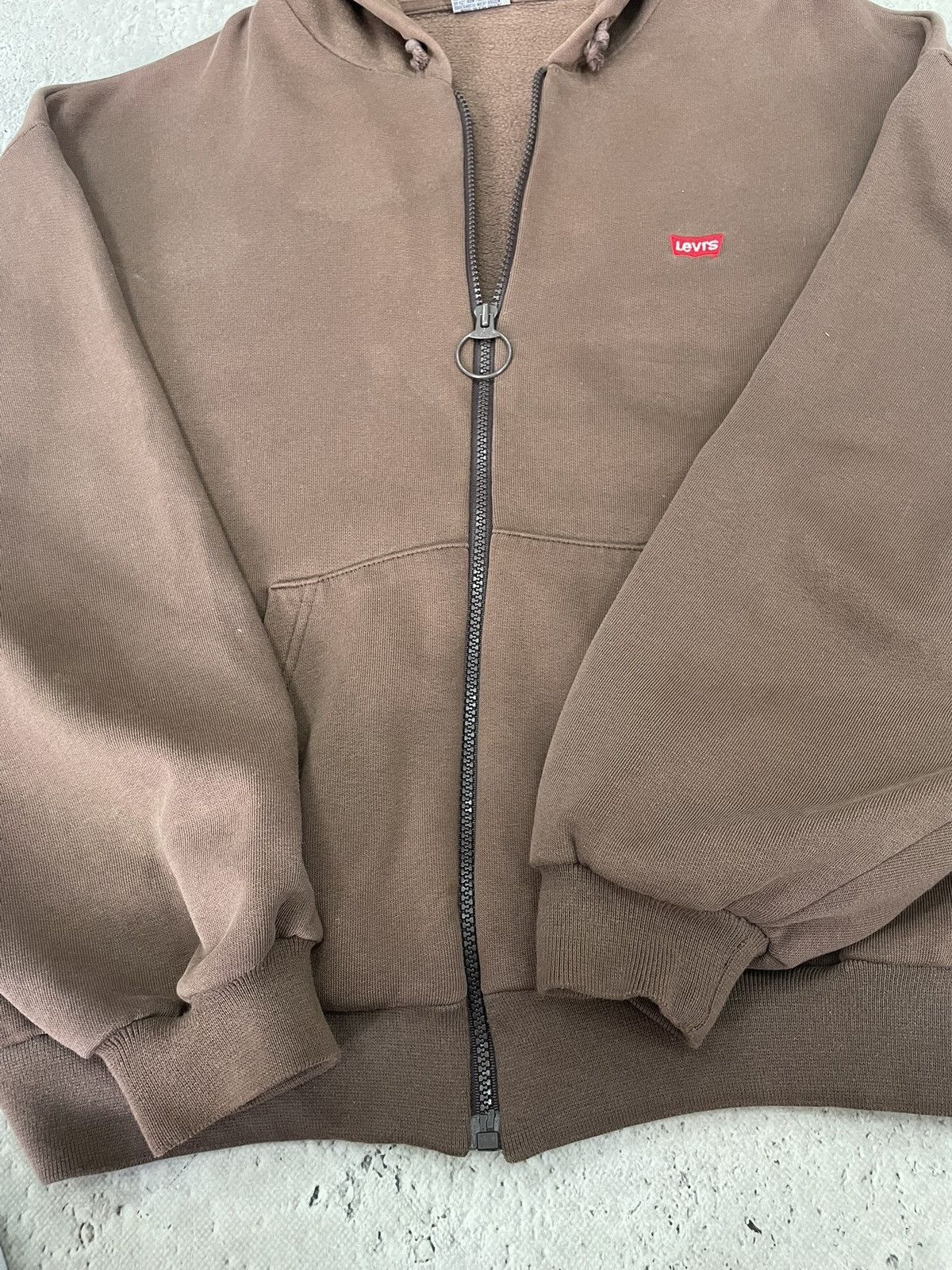 Levi's Brown Levis vintage 90s boxy oversized hoodie Size US L / EU 52-54 / 3 - 7 Thumbnail