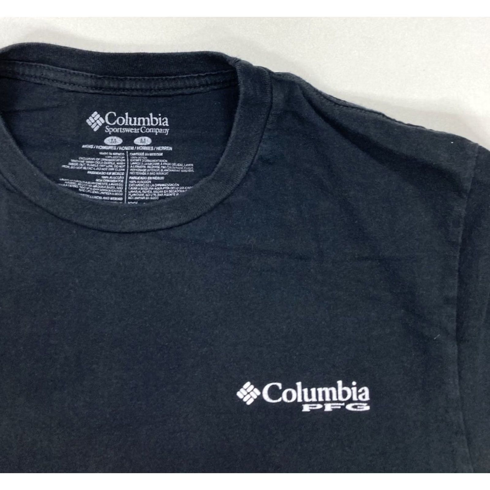 Vintage Columbia PFG Performance Fishing Gear Fish Graphic T-shirt Men Slim Medium Size US M / EU 48-50 / 2 - 4 Thumbnail