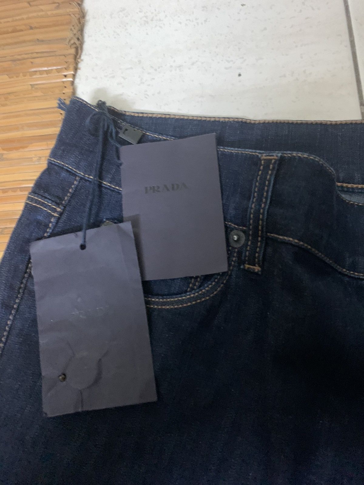 Prada New Prada jeans flare fit unisex Size 33" - 2 Thumbnail