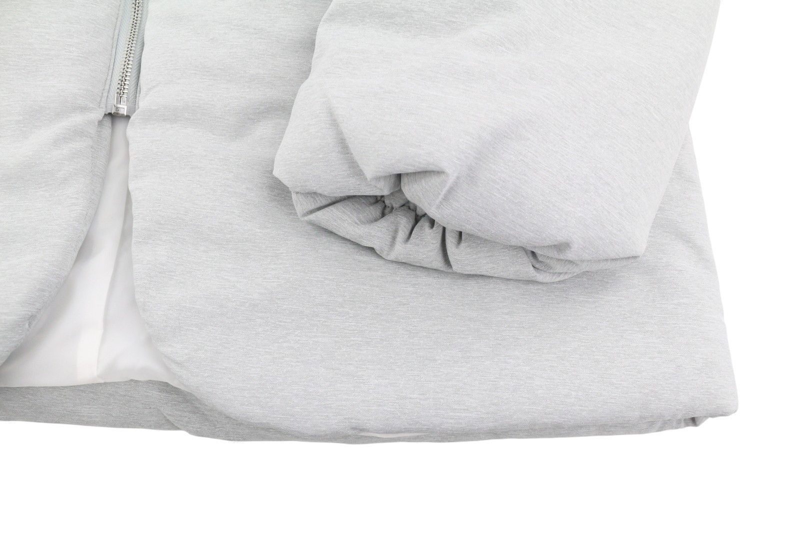 Other MELANGE PADDED EU38 Grey Spread Neck Full Zip 88015 Size M / US 6-8 / IT 42-44 - 6 Thumbnail