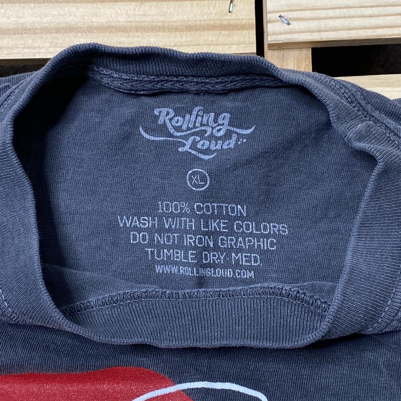 Rolling Loud Rolling Loud 2022 Gray Rap Concert Tee Size XL Size US XL / EU 56 / 4 - 3 Thumbnail