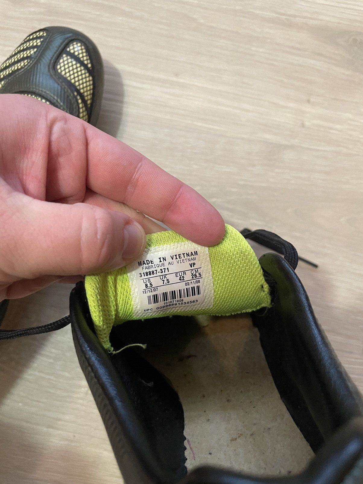 Nike × Vintage Nike Total 90 Shot II FG Soccer Boots Size US 8.5 / EU 41-42 - 7 Thumbnail