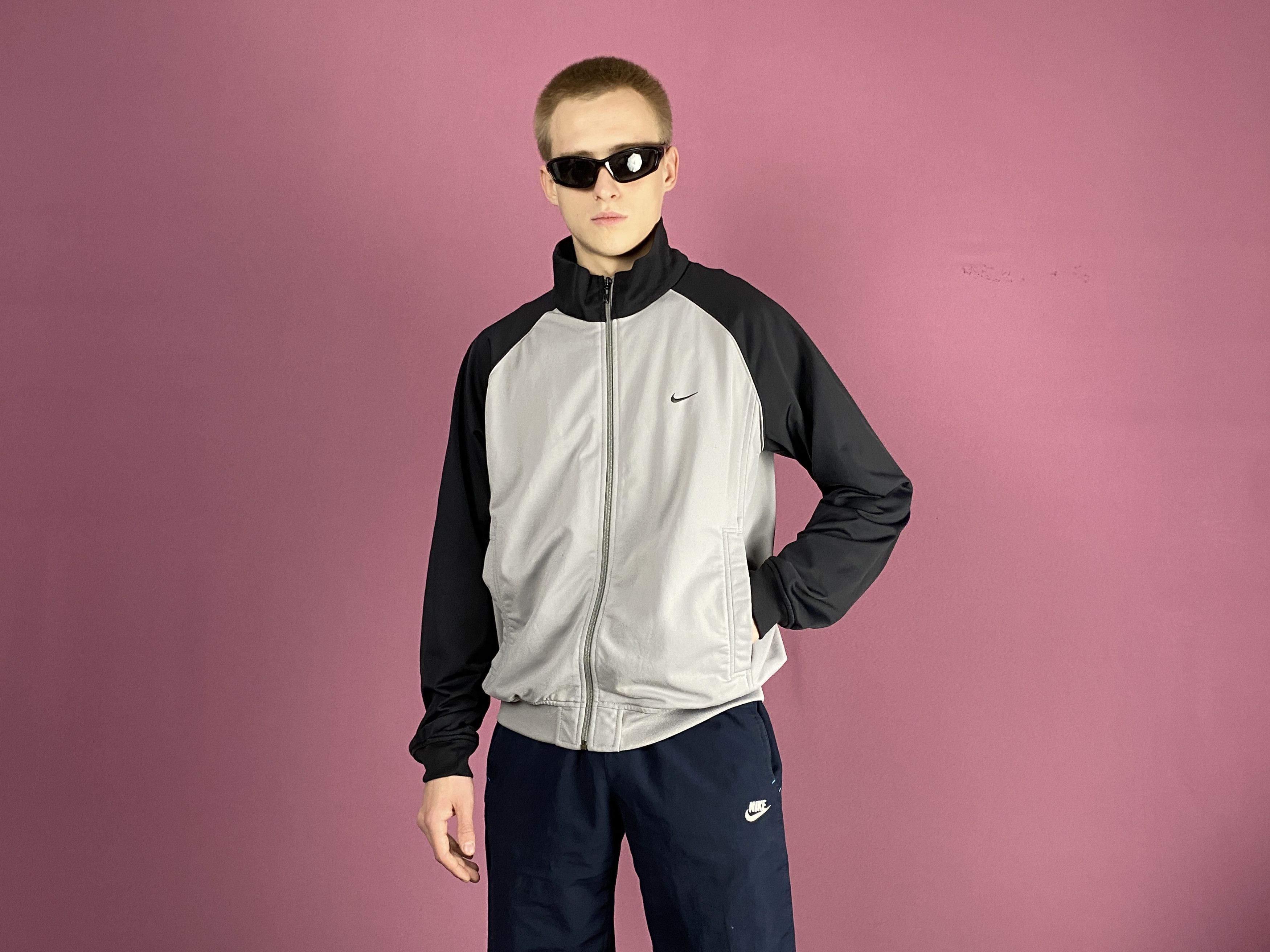 Nike × Vintage Nike Vintage Men's Track Jacket - M Size US M / EU 48-50 / 2 - 4 Thumbnail