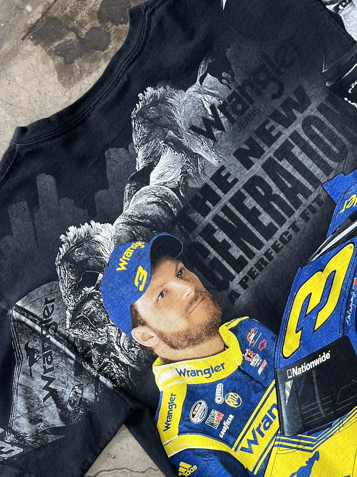 NASCAR Vintage AOP NASCAR Dale Earnhardt Hall of Fame Tee Large Size US L / EU 52-54 / 3 - 4 Thumbnail