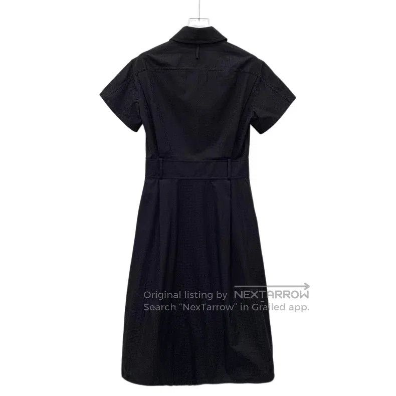 Hermes Hermes Black H pattern all-over print cotton collar zip sh Size XXS / US 00 / IT 34 - 2 Thumbnail