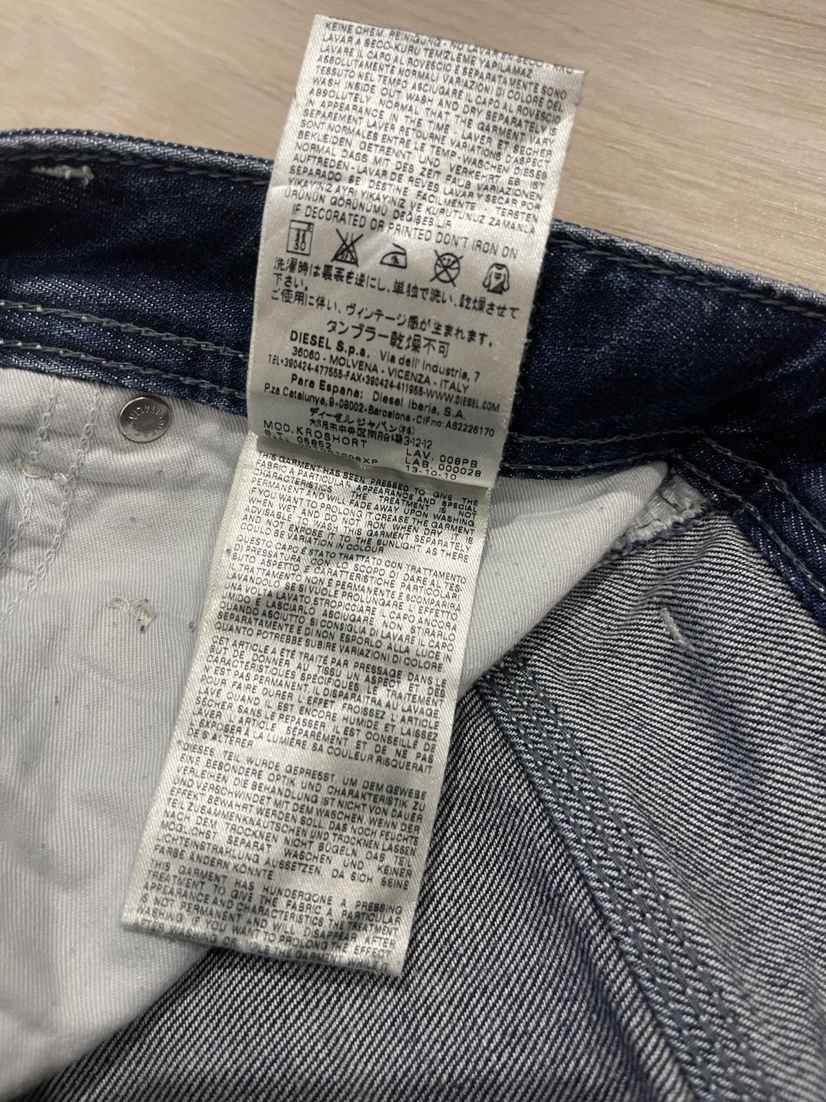 Diesel Diesel vintage denim shorts men’s 31 Size US 31 - 8 Thumbnail