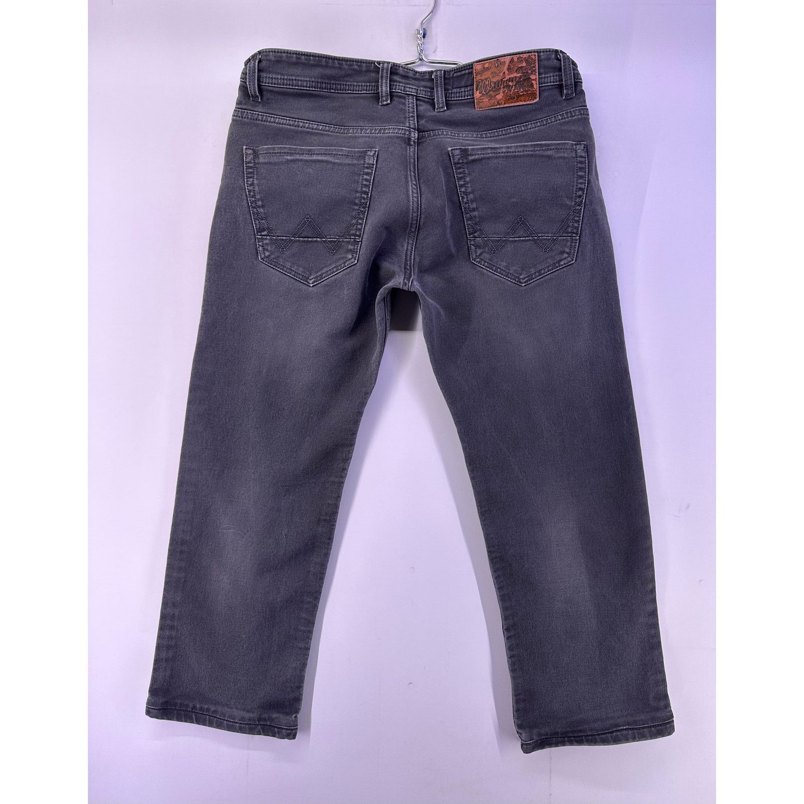 Wrangler Wrangler Gray Western Demin Jeans Size 34 Size US 34 / EU 50 - 10 Thumbnail