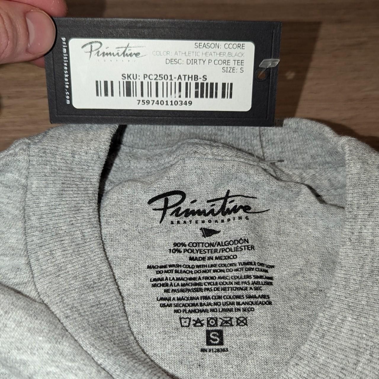 Primitive Primitive Skate logo shirt, brand new with tags, mens small Size US S / EU 44-46 / 1 - 3 Thumbnail