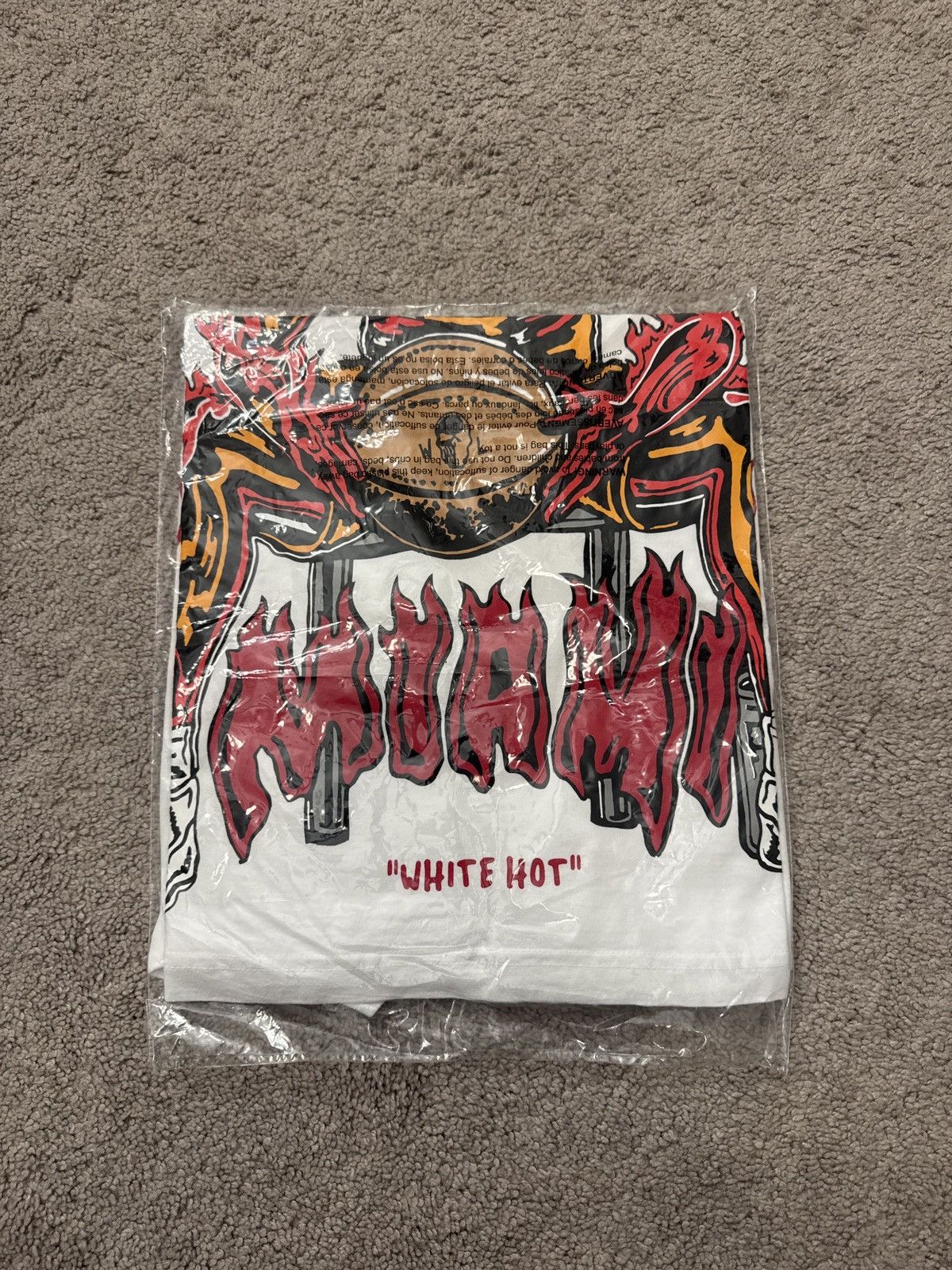 NBA × Warren Lotas Warren Lotas x NBA Miami Heat White Hot Large Size US L / EU 52-54 / 3 - 2 Thumbnail