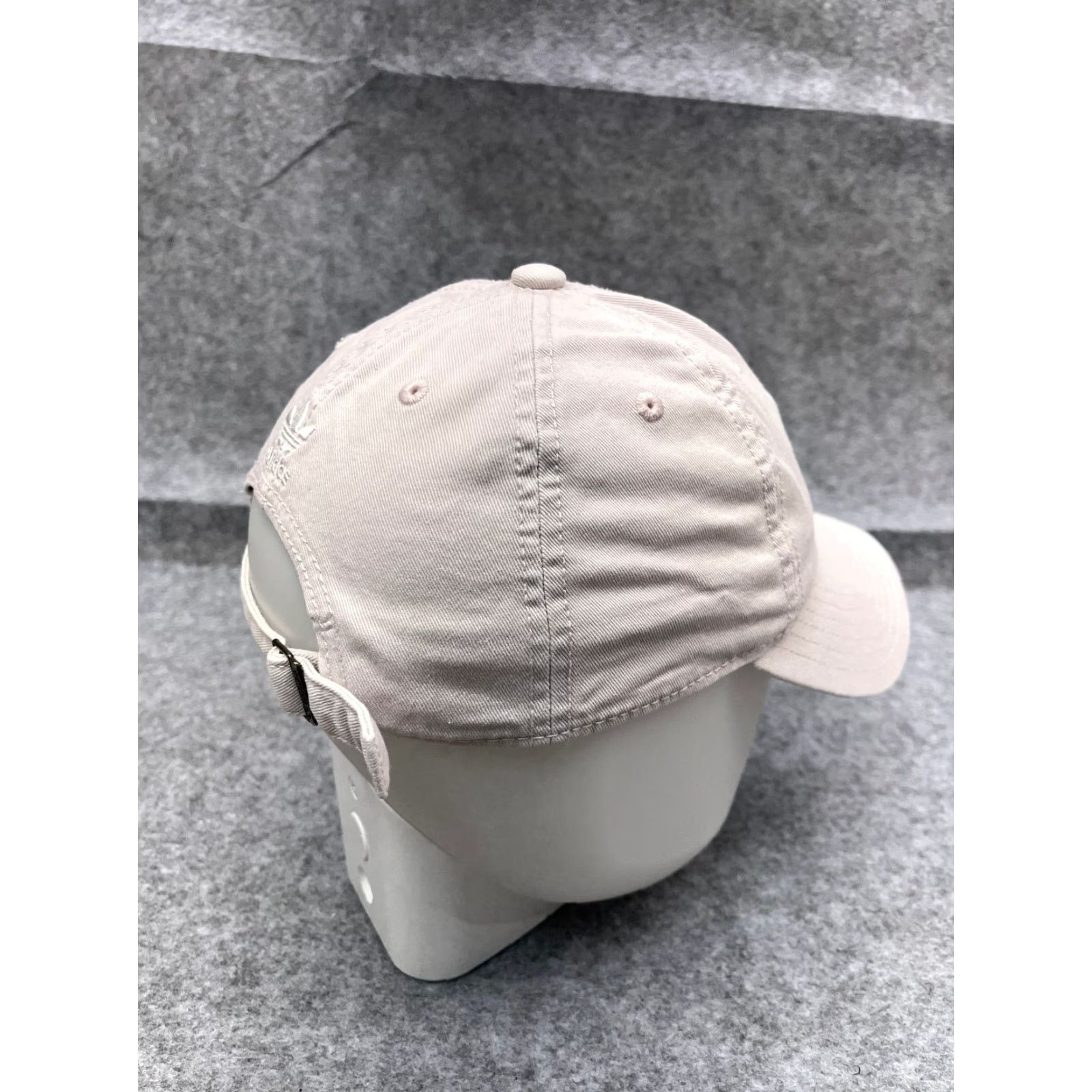 Adidas Adidas Hat Cap Strap Back Adult One Size Light Pink 100% Cotton Twill Size ONE SIZE - 7 Thumbnail
