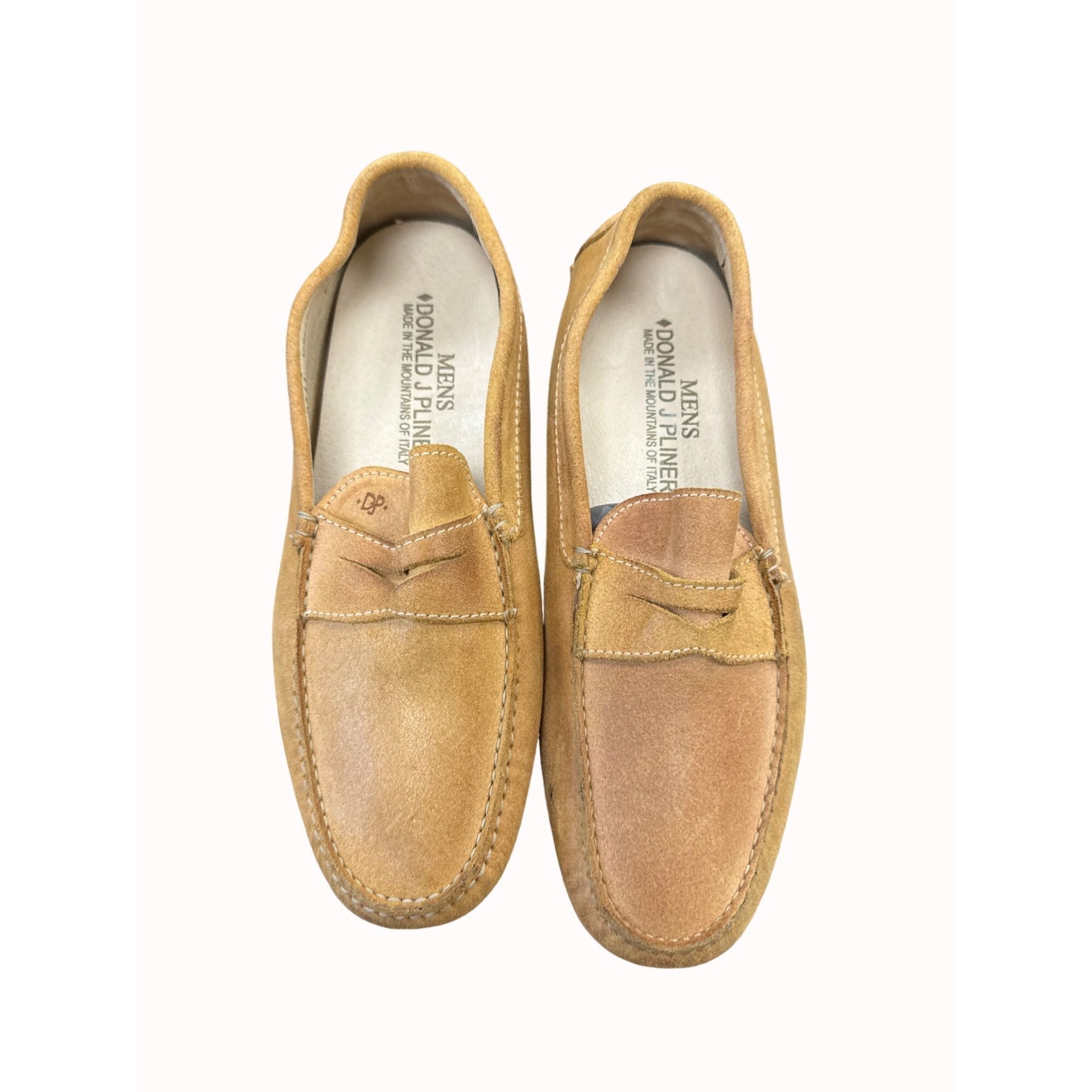 Donald Pliner Donald J Pliner men’s brown leather suede loafers 8.5M SKU 6 Size US 8.5 / EU 41-42 - 7 Thumbnail