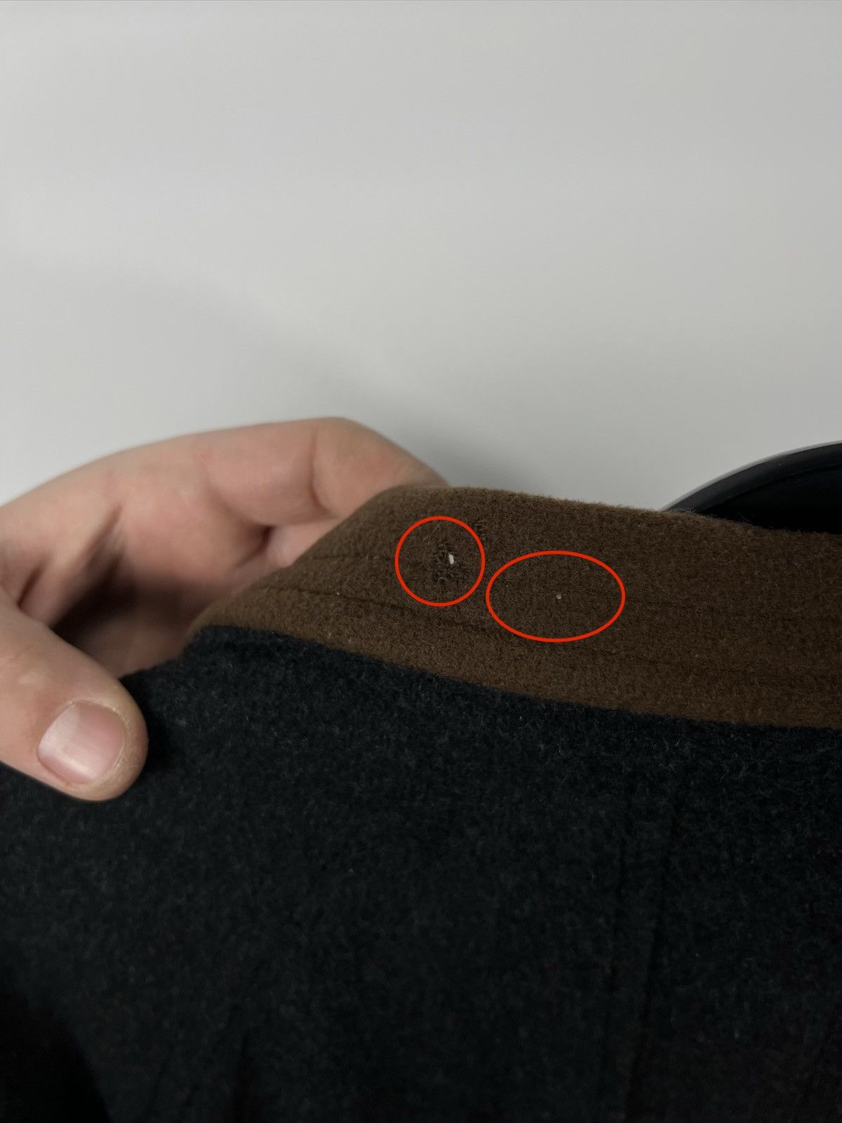 Other Women’s Wool Cashmere Long Coat Dark Grey Size UK 42 Size L / US 10 / IT 46 - 15 Thumbnail
