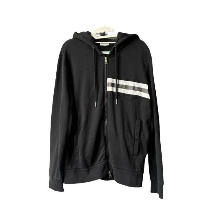 Moncler Moncler Embroidered Logo Zip Hoodie Size US L / EU 52-54 / 3 - 1 Thumbnail