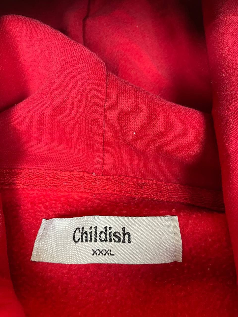 Vintage Vintage Childish 1995 Hoodie Big Logo Y2K Men Size 3XL Red Size US XXL / EU 58 / 5 - 9 Thumbnail
