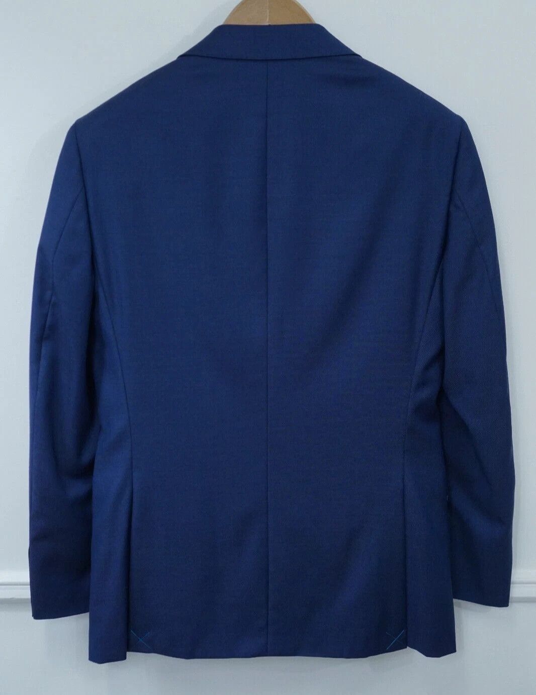 Suitsupply Men Suitsupply Blazer Napoli Blue Wool S110 Zignone UK/US38L Size 38L - 2 Thumbnail