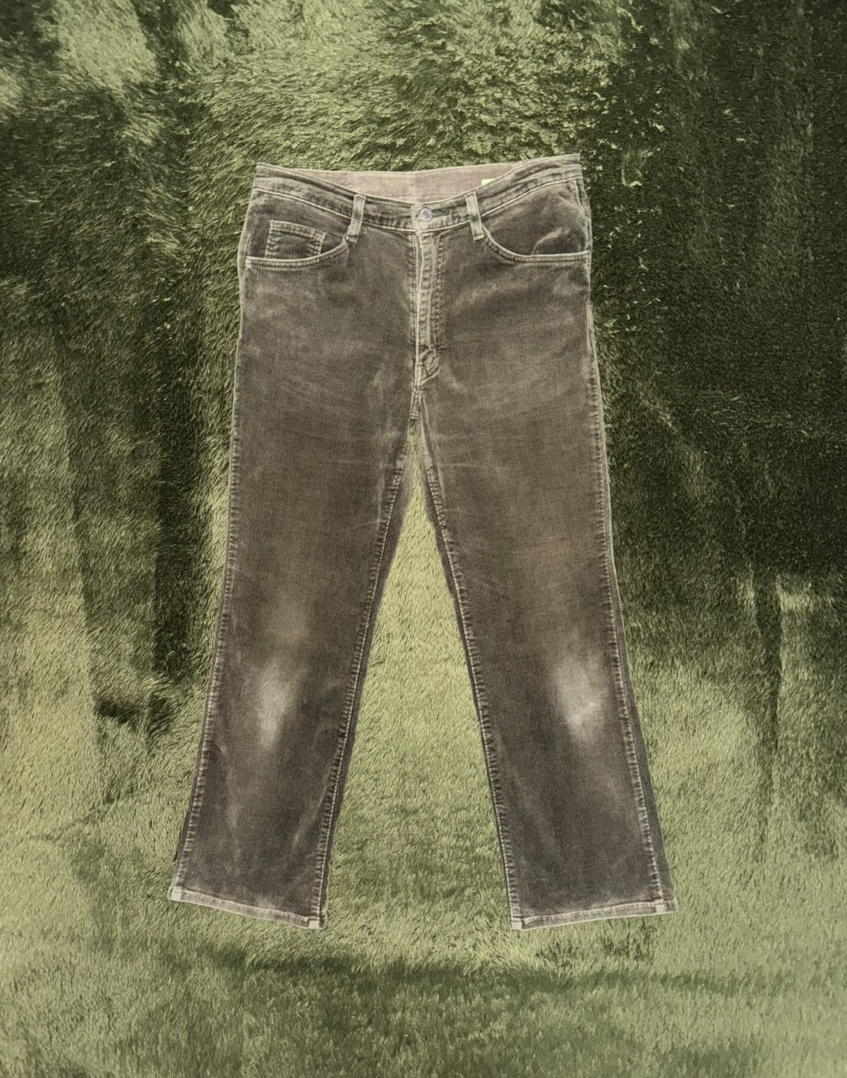 Wrangler Lady Wrangler Japan Basic Corduroy Bootcut Pants olive Size 28" / US 6 / IT 42 - 1 Thumbnail