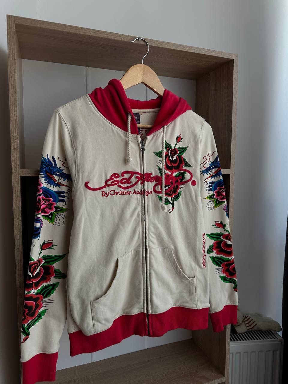 Christian Audigier × Ed Hardy × Vintage Vintage Ed Hardy Christian Audigier Hoodie Size M / US 6-8 / IT 42-44 - 11 Thumbnail