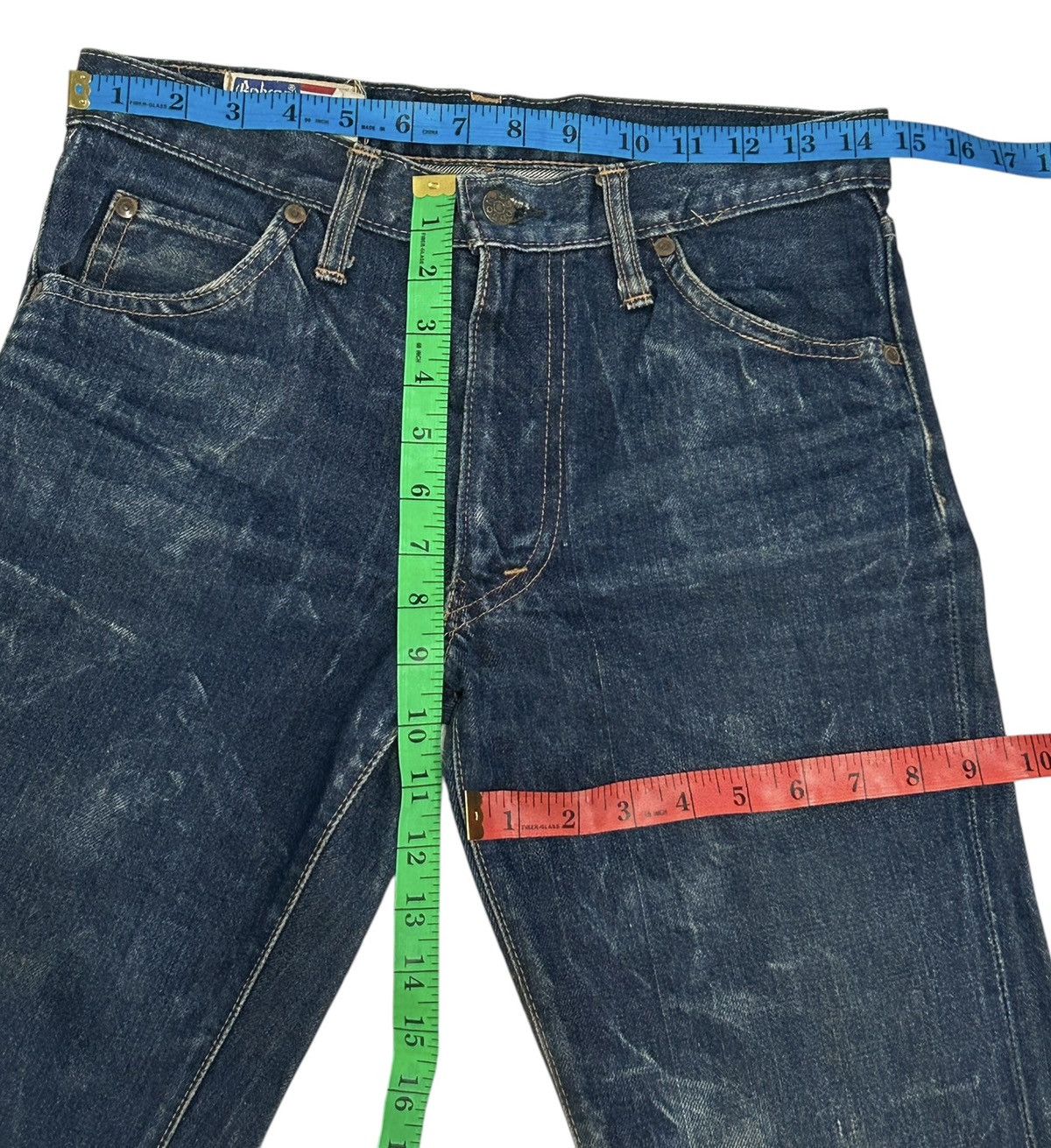 Vintage 🔥 VINTAGE BOBSON Denim Jeans Pant Size US 31 - 14 Thumbnail